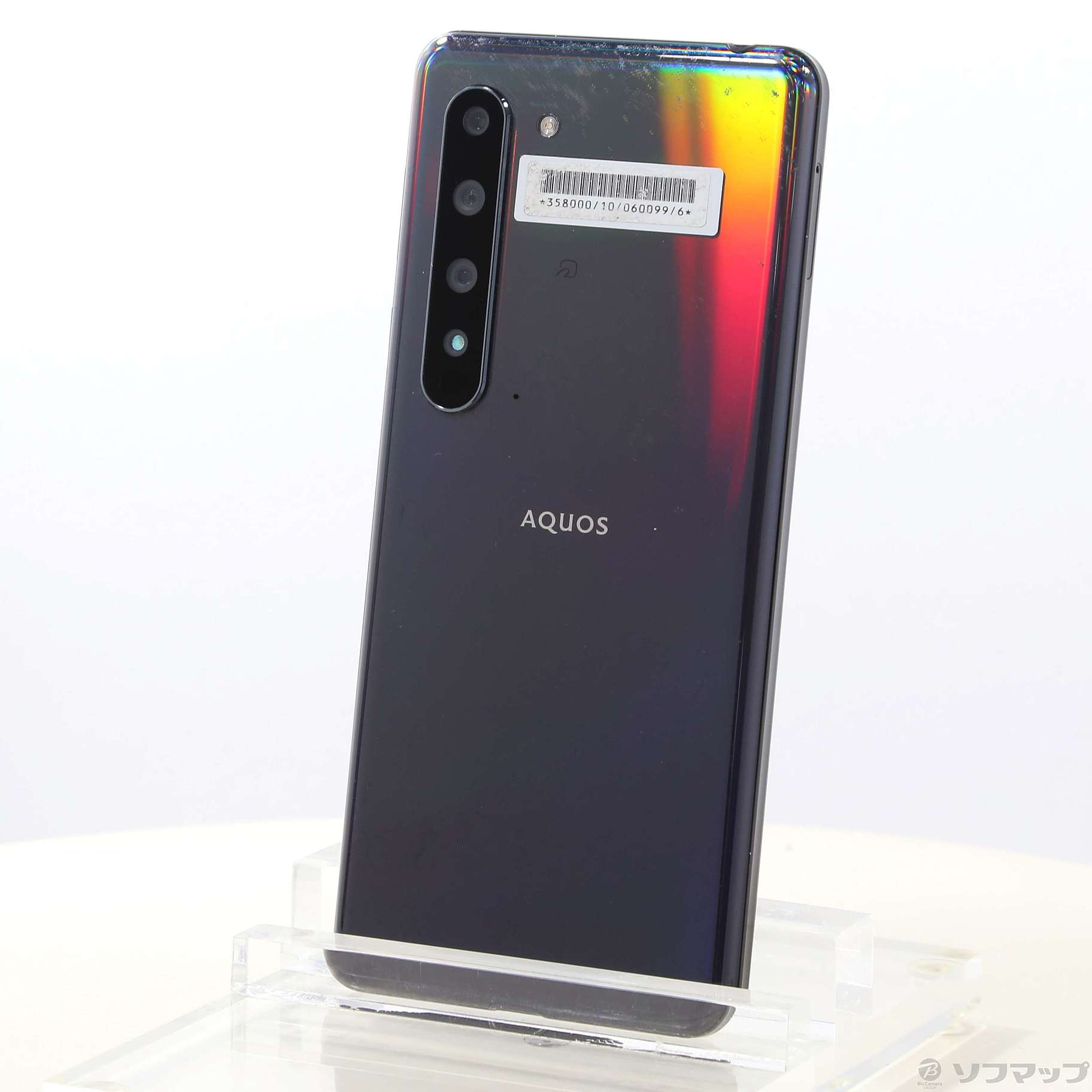 中古】AQUOS R5G 256GB ブラックレイ 908SH SoftBankロック解除SIMフリー [2133044428832] -  リコレ！|ビックカメラグループ ソフマップの中古通販サイト