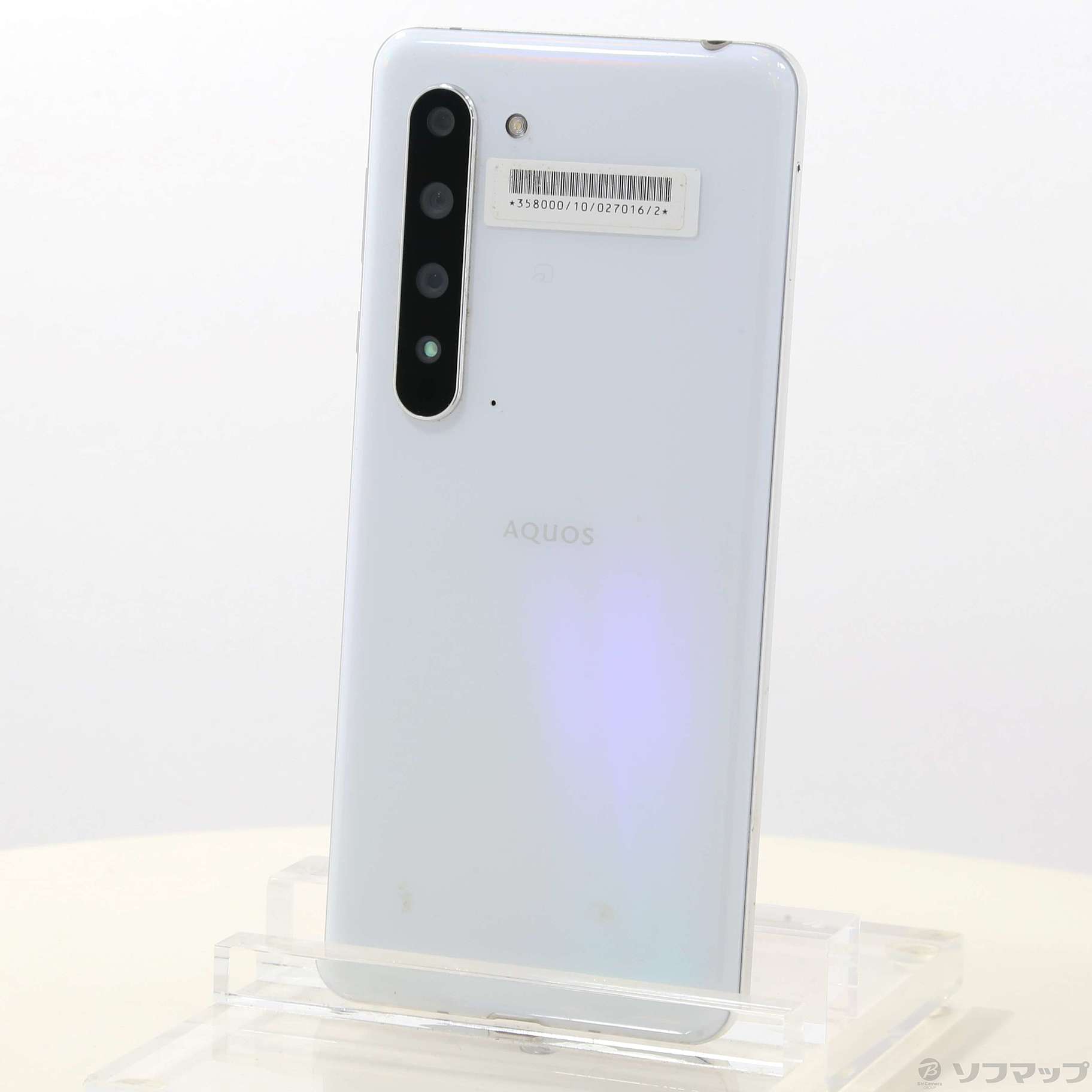 中古】AQUOS R5G 256GB オーロラホワイト 908SH SoftBankロック解除SIMフリー [2133044429006] -  リコレ！|ビックカメラグループ ソフマップの中古通販サイト