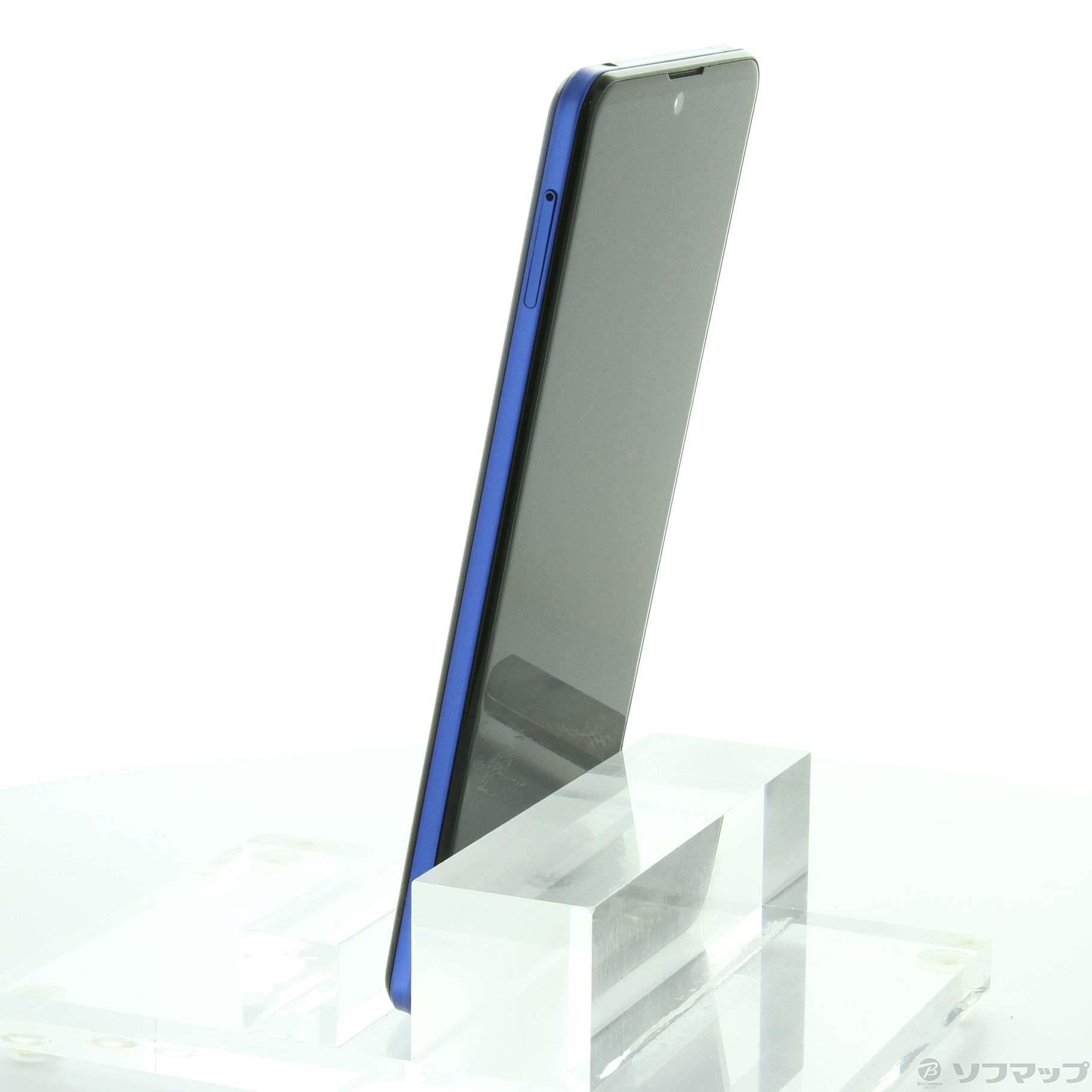 中古】AQUOS R5G 256GB アースブルー 908SH SoftBankロック解除SIM
