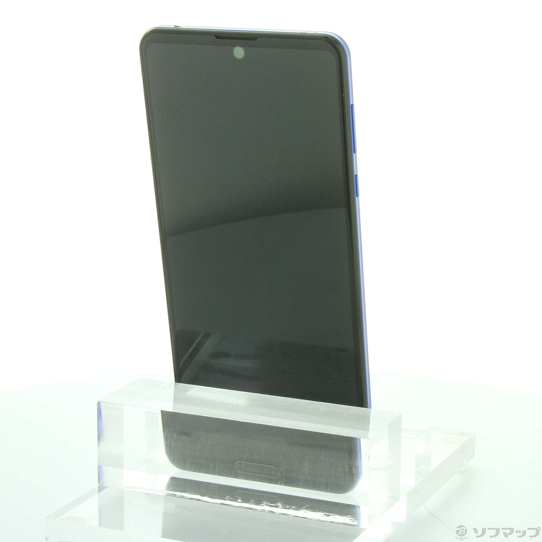 中古】AQUOS R5G 256GB アースブルー 908SH SoftBankロック解除SIM