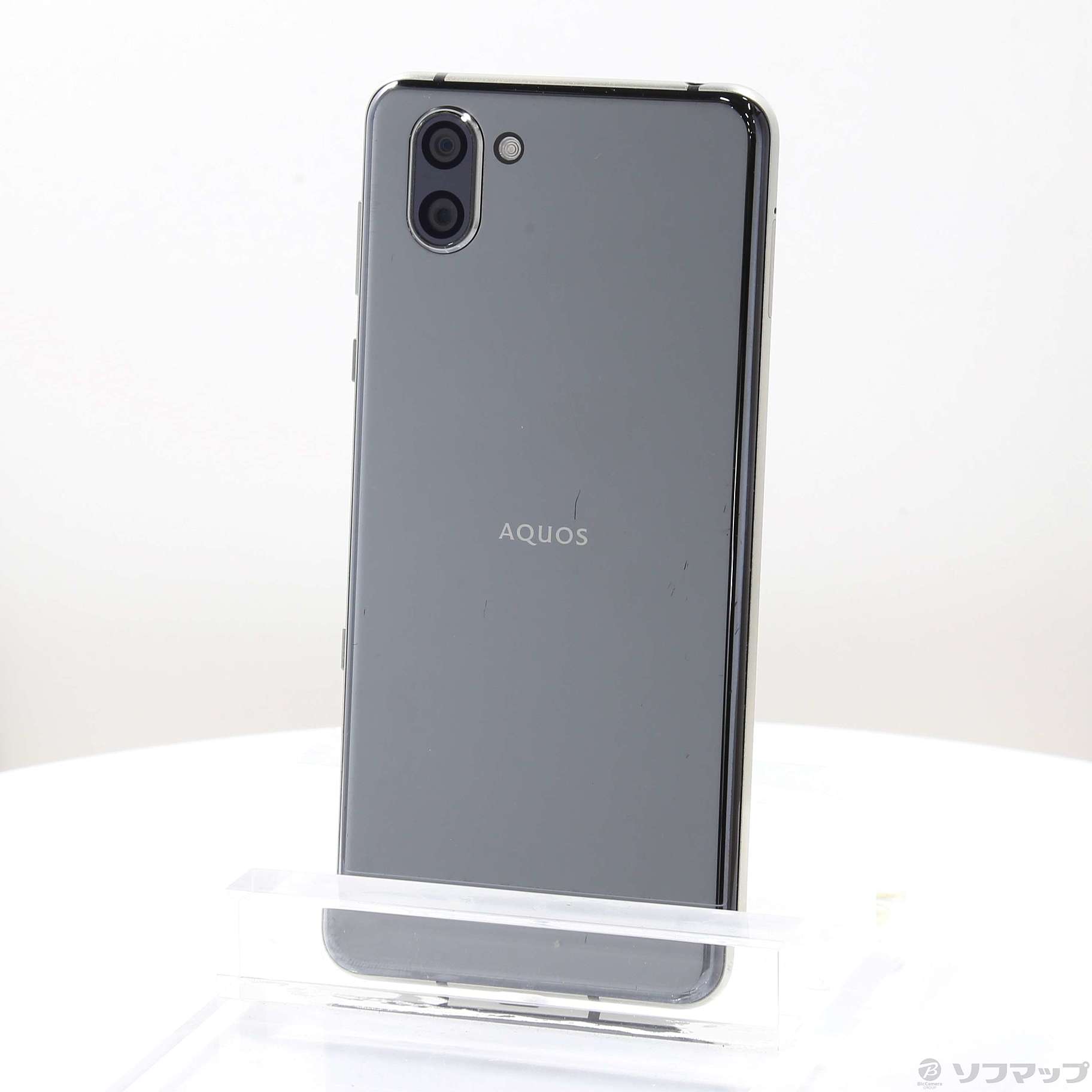 中古】AQUOS R3 128GB プレミアムブラック 808SH SoftBankロック解除