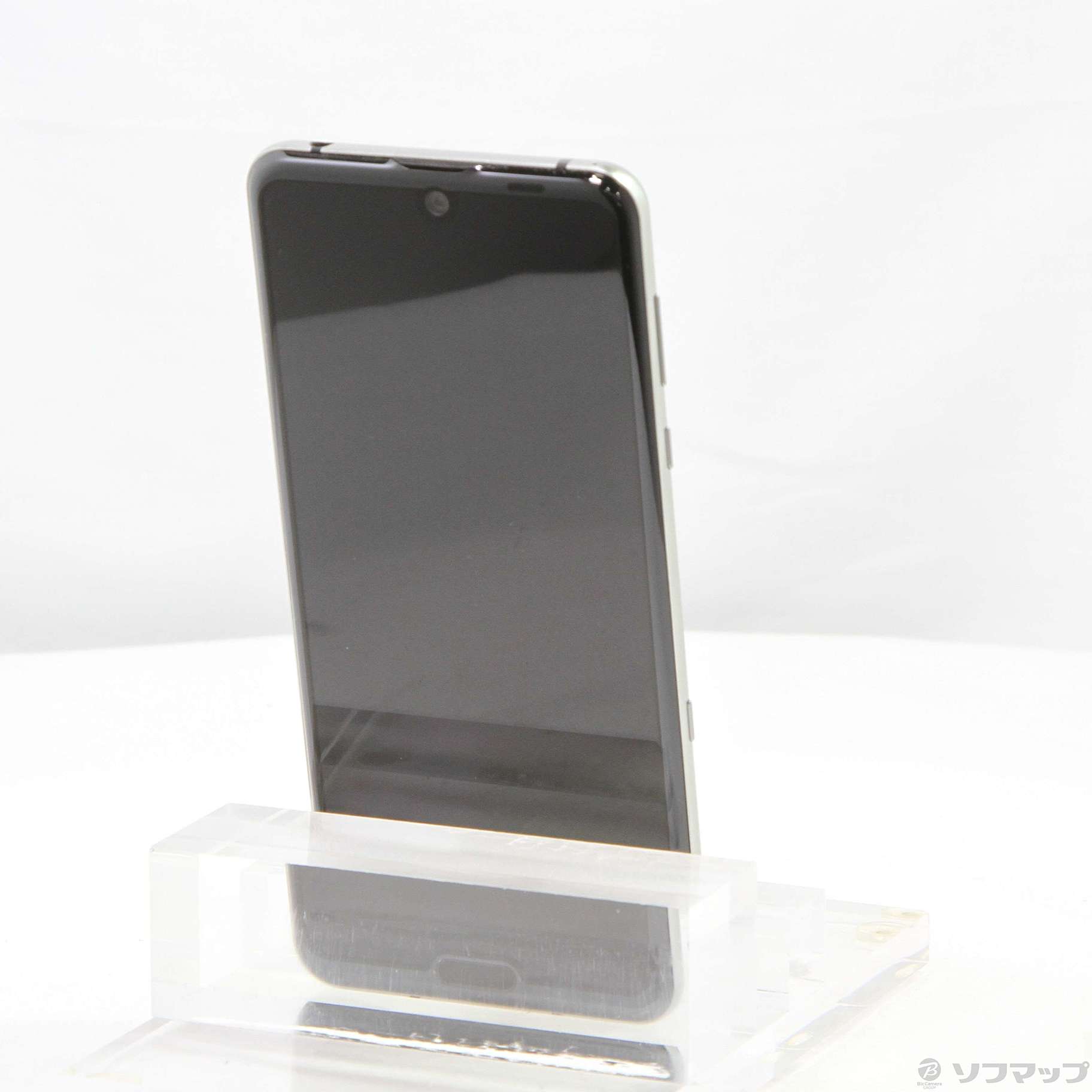 中古】AQUOS R3 128GB プレミアムブラック 808SH SoftBankロック