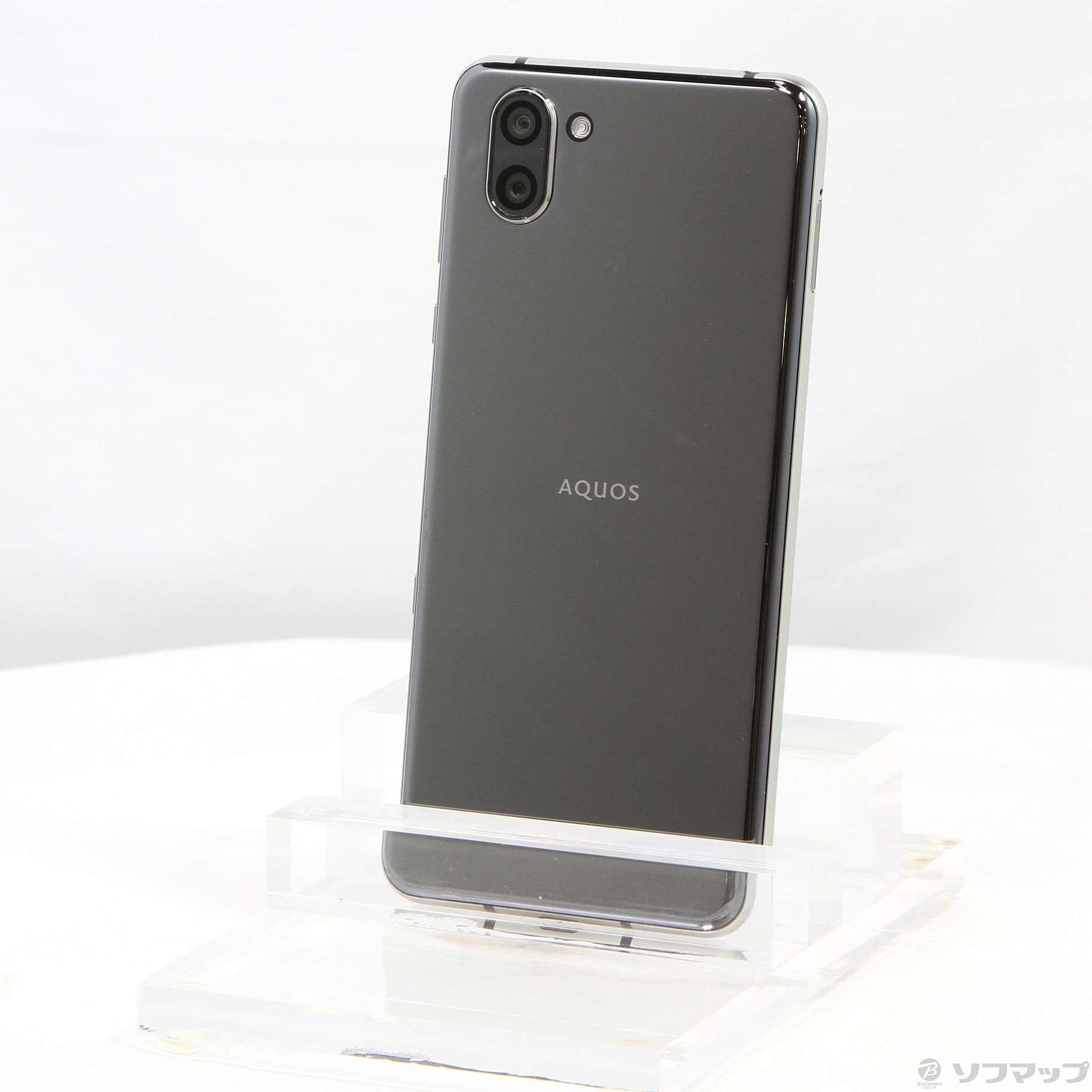 中古】AQUOS R3 128GB プレミアムブラック 808SH SoftBankロック