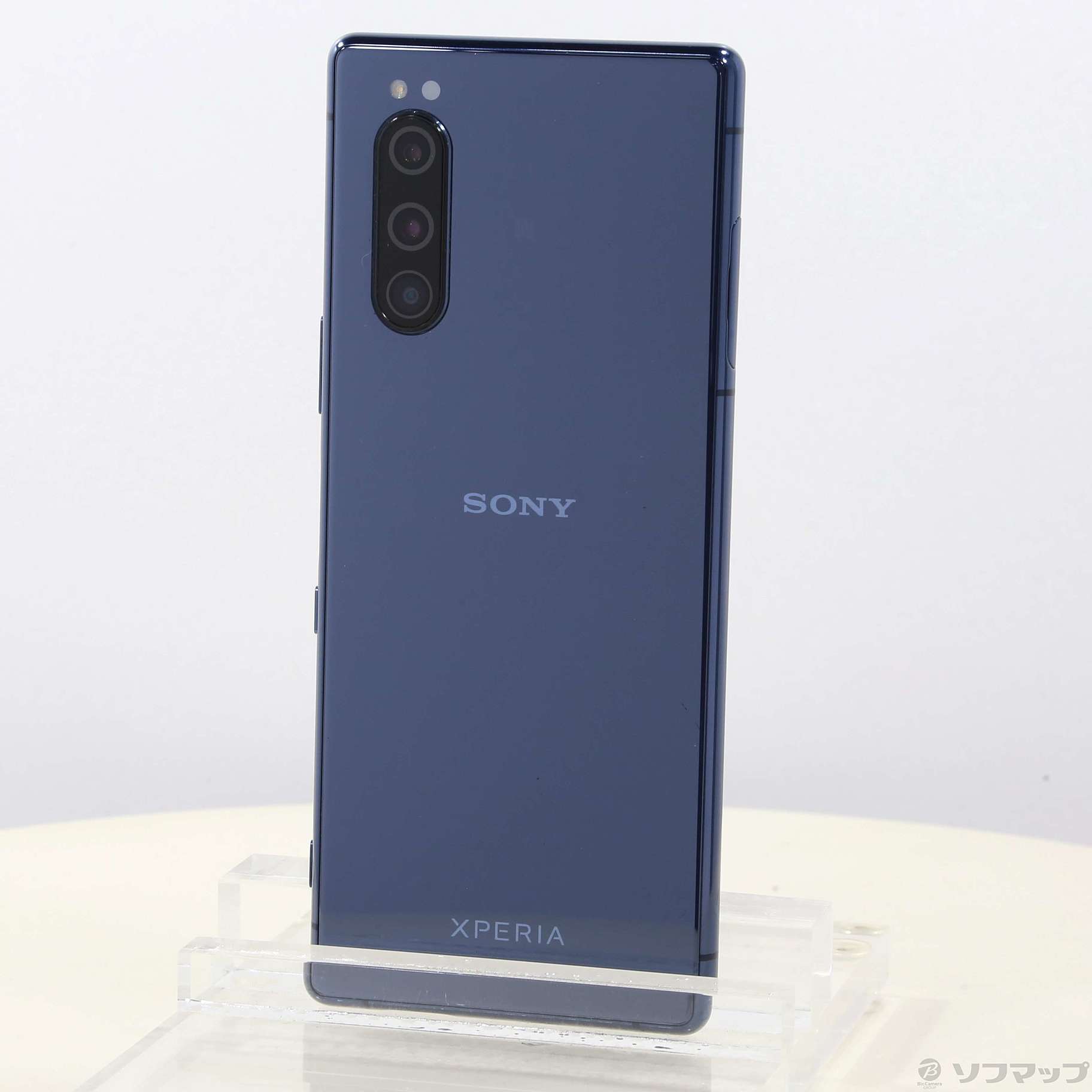 中古】Xperia 5 64GB ブルー SBXP5 SoftBankロック解除SIMフリー