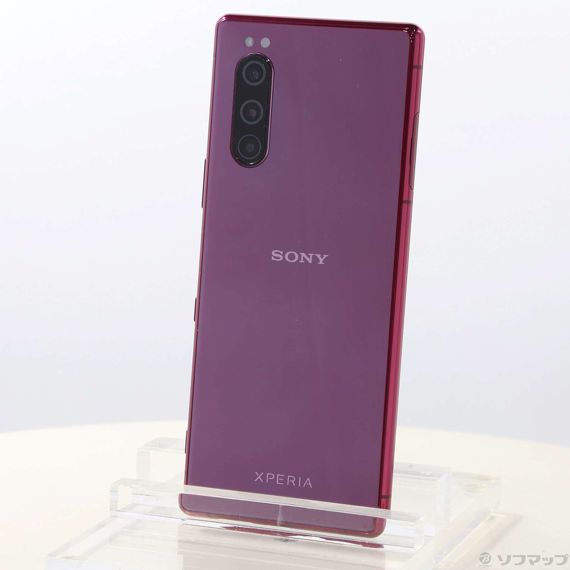 中古】Xperia 5 64GB レッド 901SO SoftBankロック解除SIMフリー [2133044432853] -  リコレ！|ビックカメラグループ ソフマップの中古通販サイト