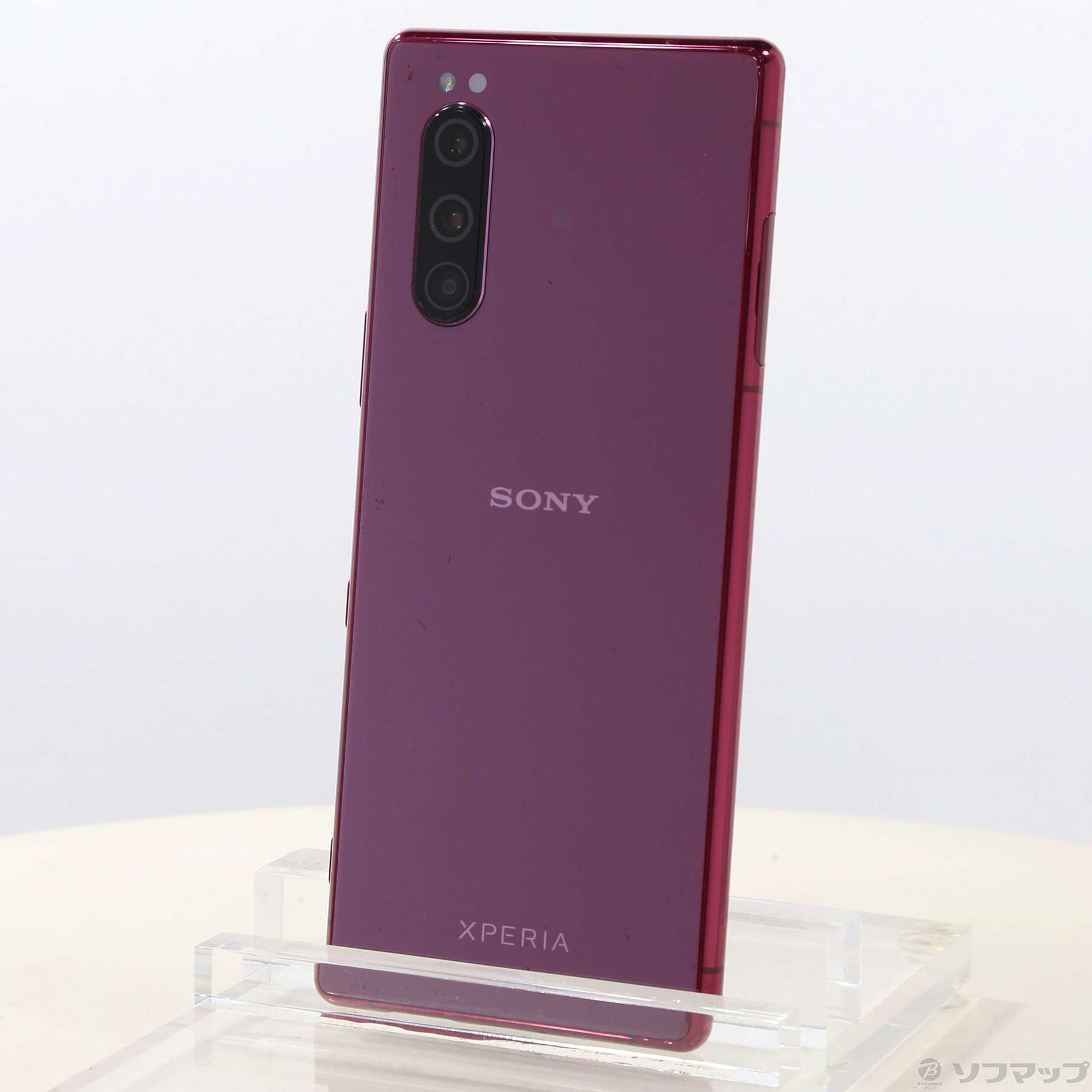 Xperia 5 64GB レッド 901SO SoftBankロック解除SIMフリー