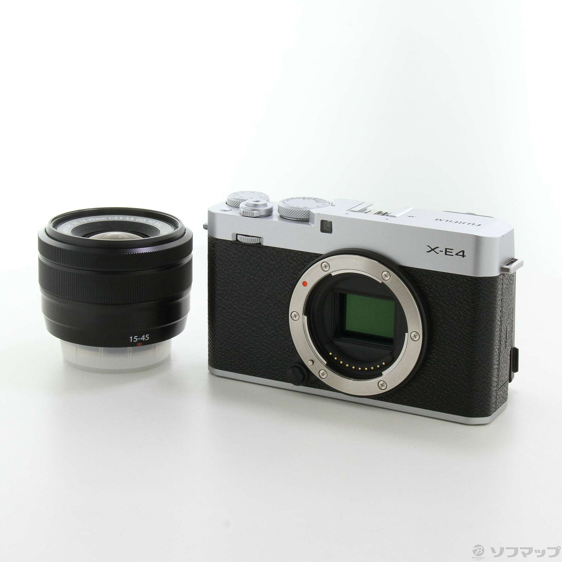 中古】〔展示品〕 FUJIFILM X-E4 XC15-45mmレンズキット シルバー