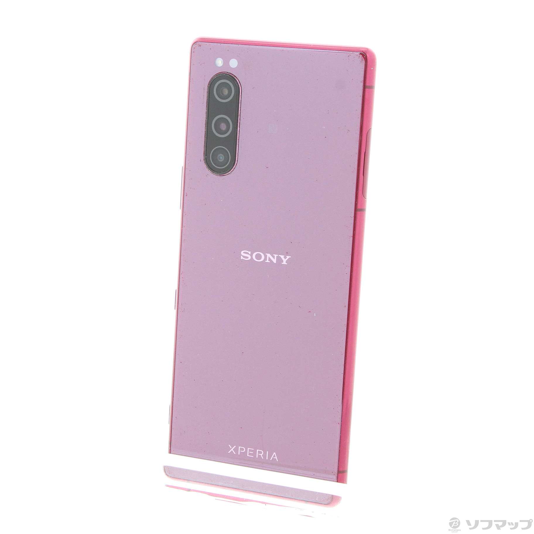 中古】Xperia 5 64GB レッド 901SO SoftBankロック解除SIMフリー ...