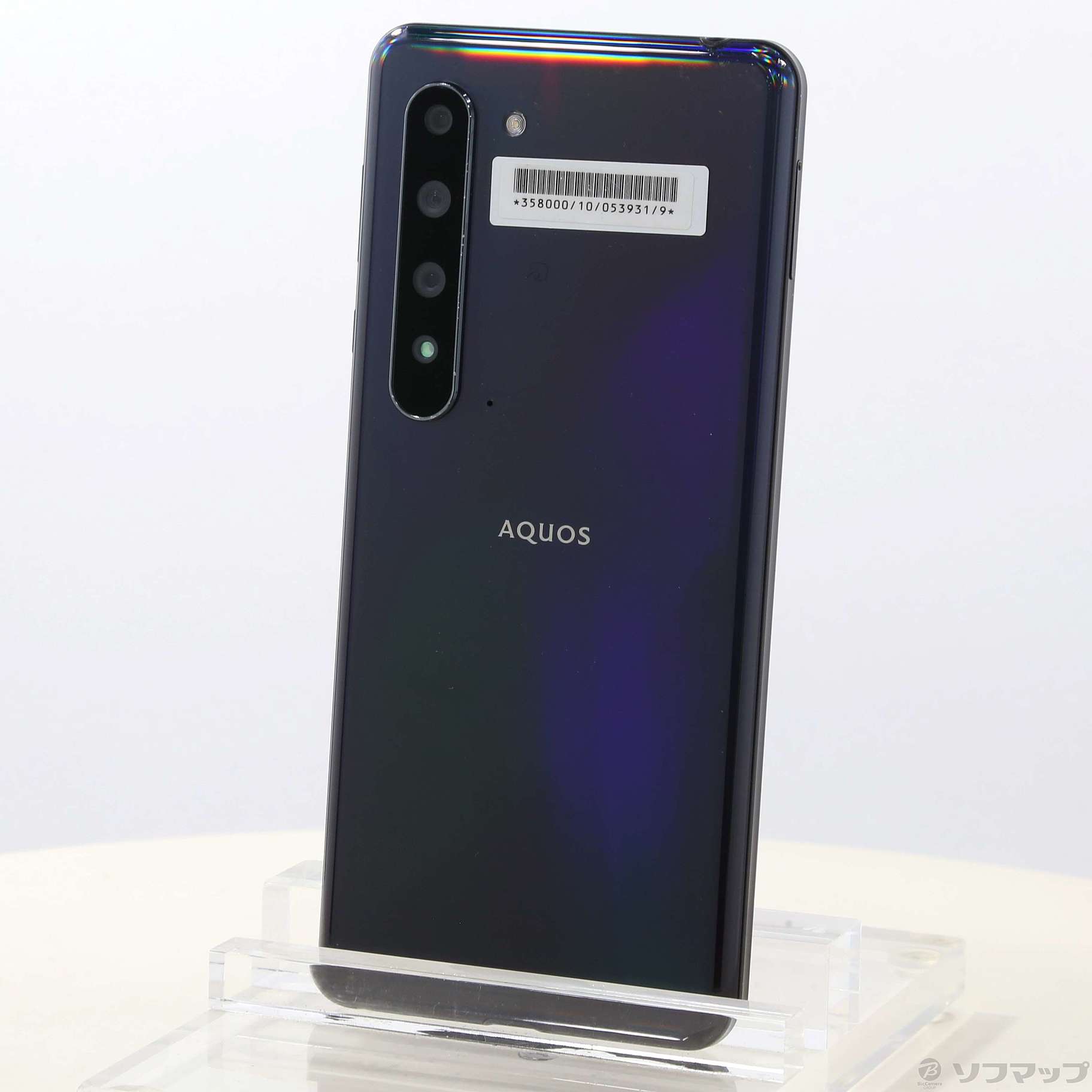 中古】AQUOS R5G 256GB ブラックレイ 908SH SoftBankロック解除SIMフリー [2133044440599] -  リコレ！|ビックカメラグループ ソフマップの中古通販サイト