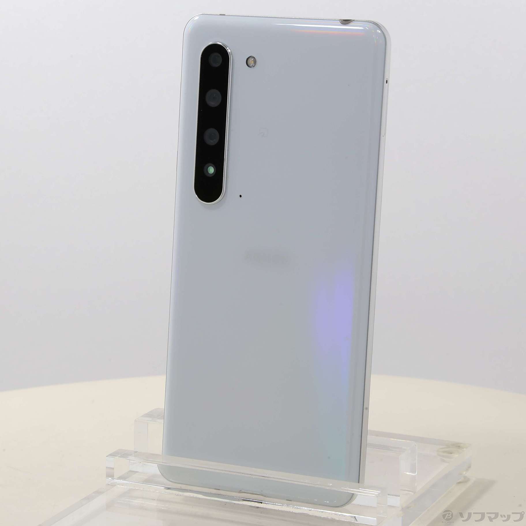 中古】セール対象品 AQUOS R5G 256GB オーロラホワイト 908SH SoftBank
