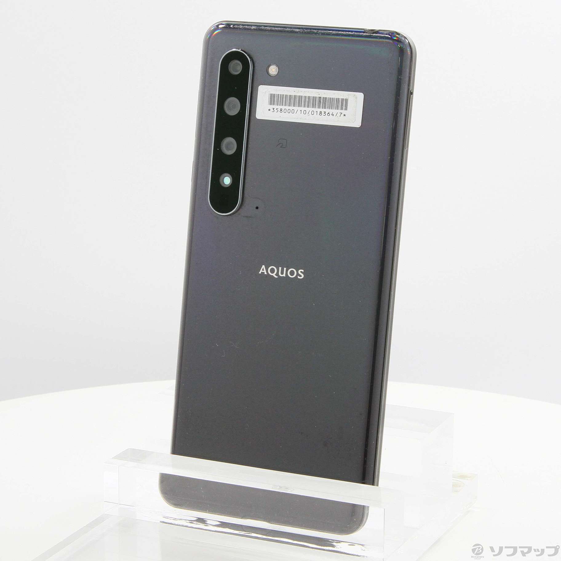 中古】セール対象品 AQUOS R5G 256GB ブラックレイ 908SH SoftBankロック解除SIMフリー [2133044442319]  - リコレ！|ビックカメラグループ ソフマップの中古通販サイト