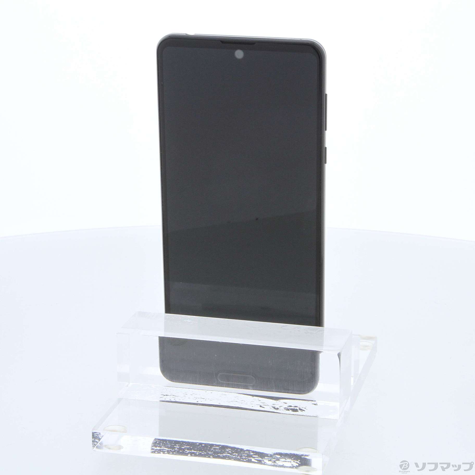 中古】AQUOS R5G 256GB ブラックレイ 908SH SoftBankロック解除