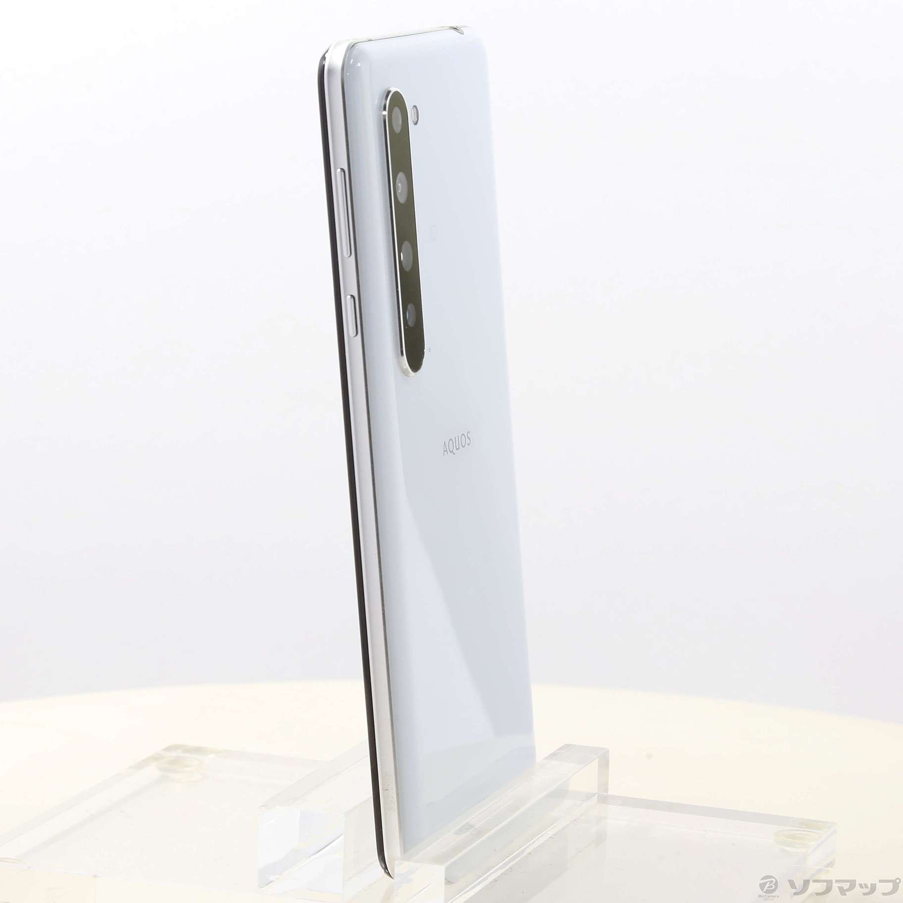 中古】AQUOS R5G 256GB オーロラホワイト 908SH SoftBankロック解除SIM