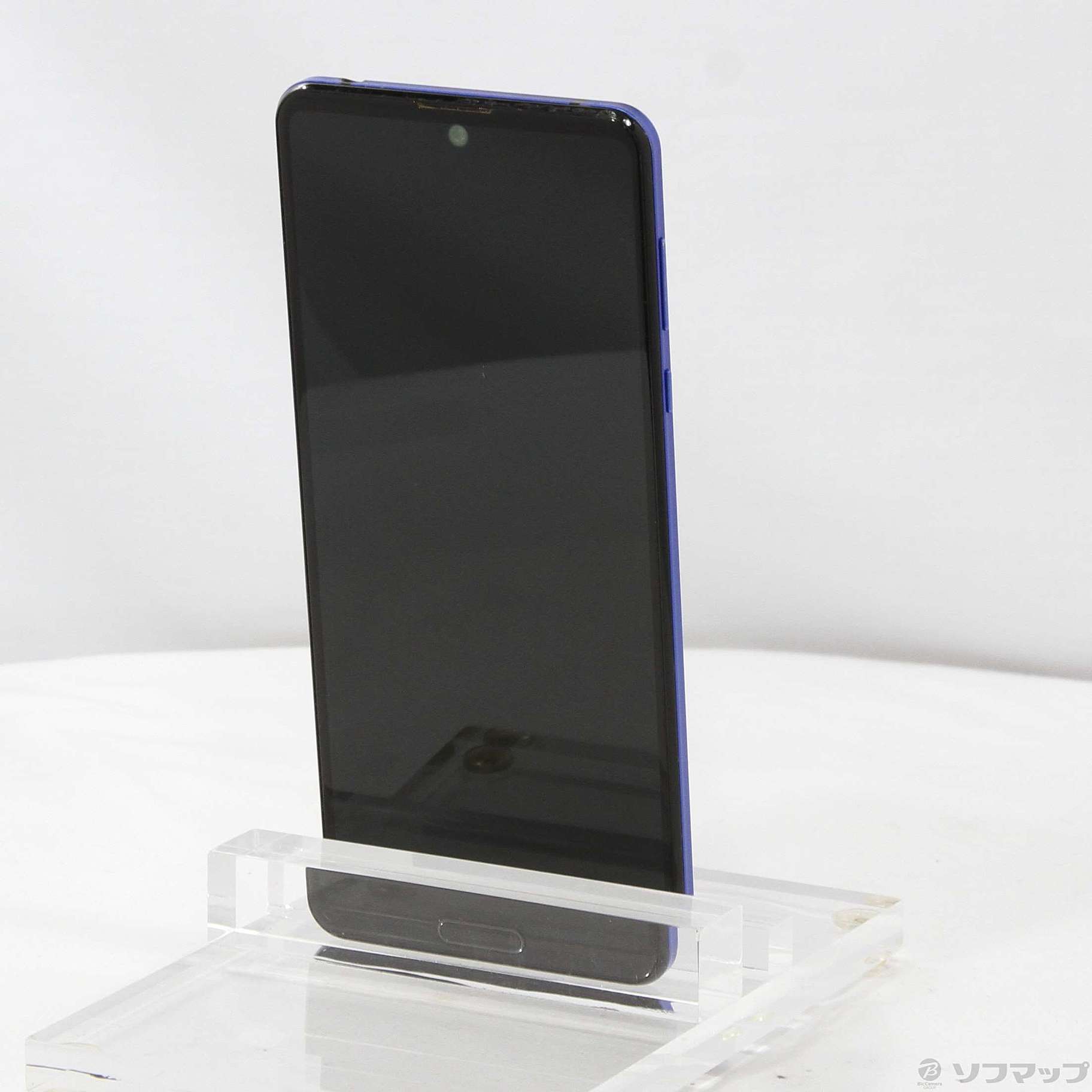 中古】セール対象品 AQUOS R5G 256GB アースブルー 908SH SoftBank