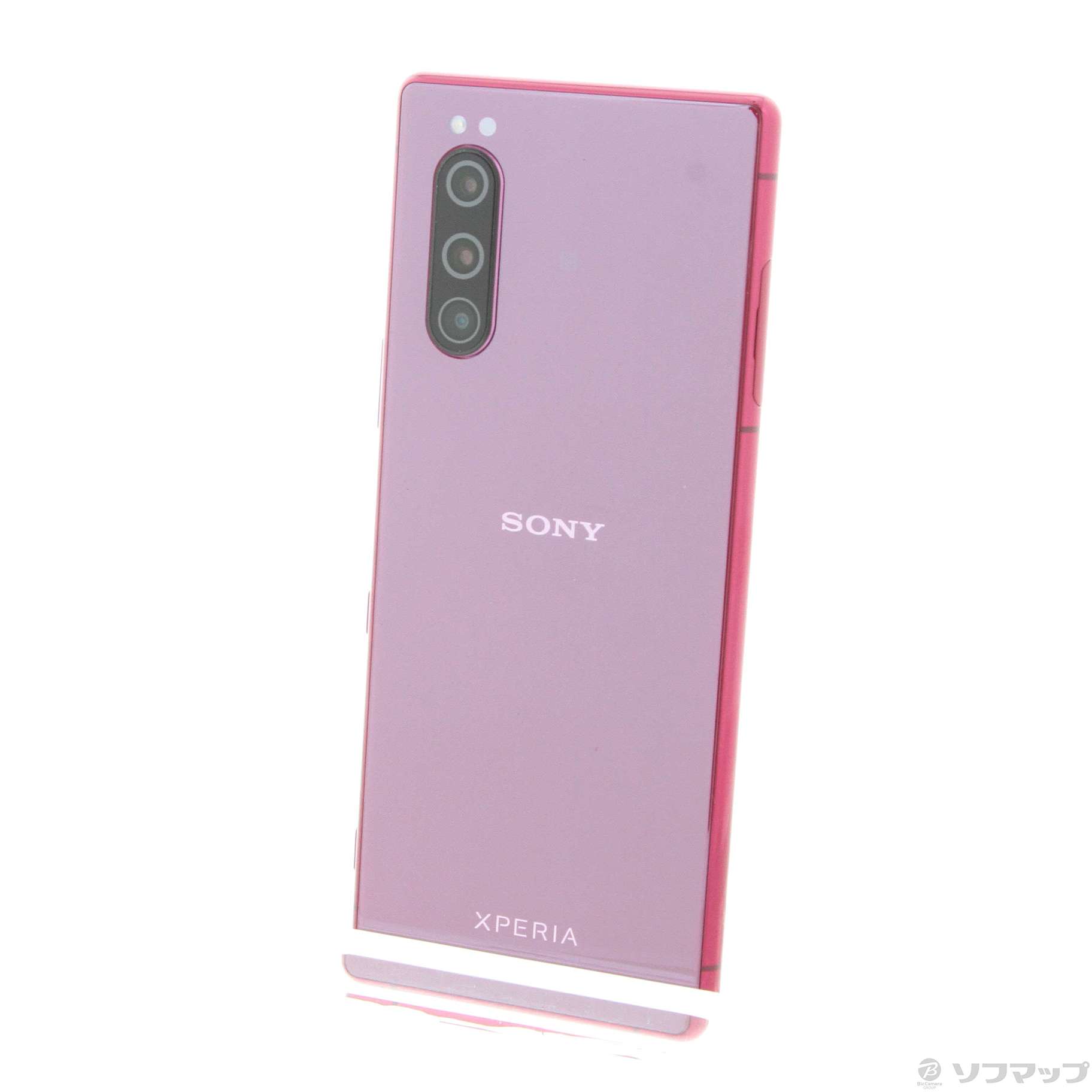 中古】Xperia 5 64GB レッド 901SO SoftBankロック解除SIMフリー ...