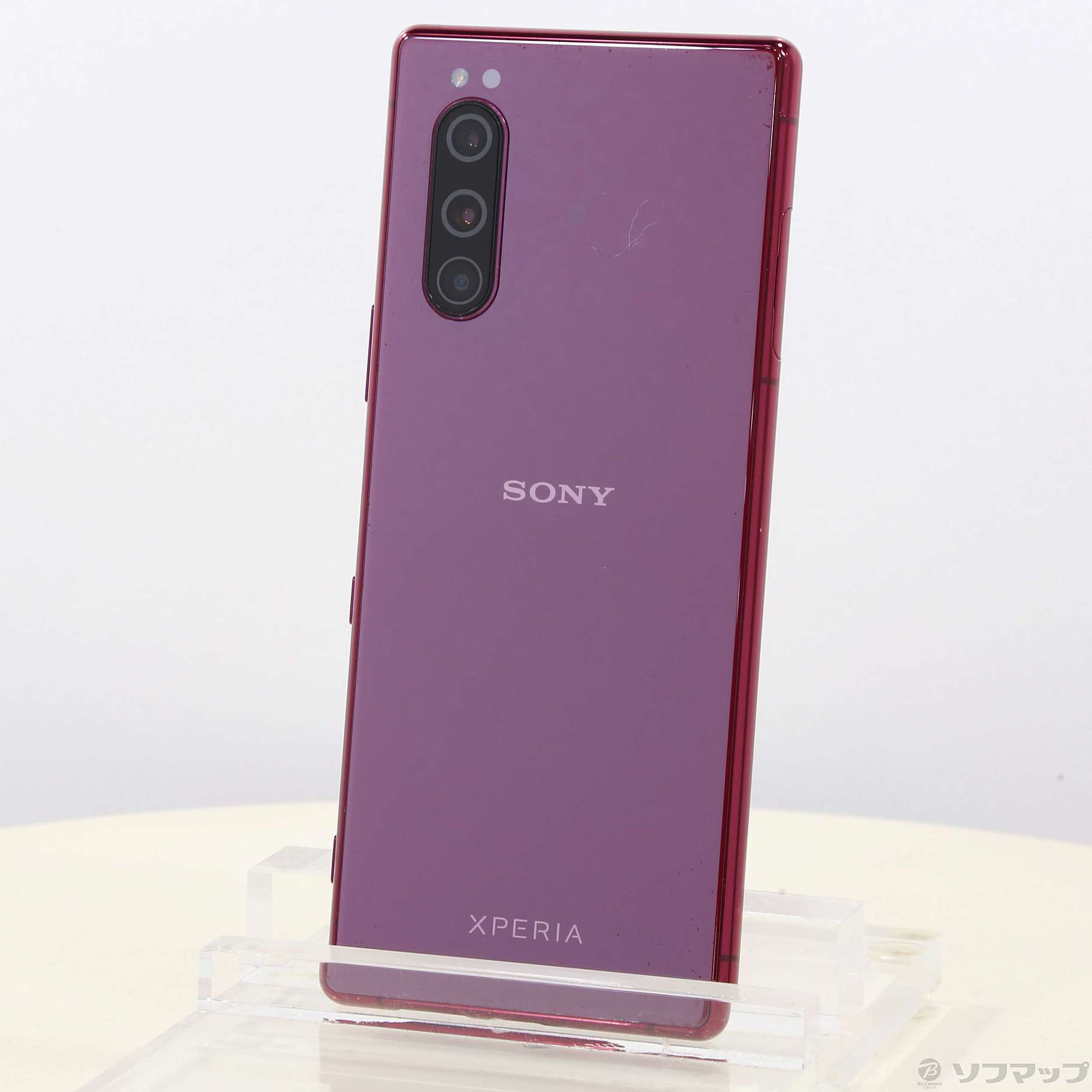 Xperia 5 64GB レッド 901SO SoftBankロック解除SIMフリー