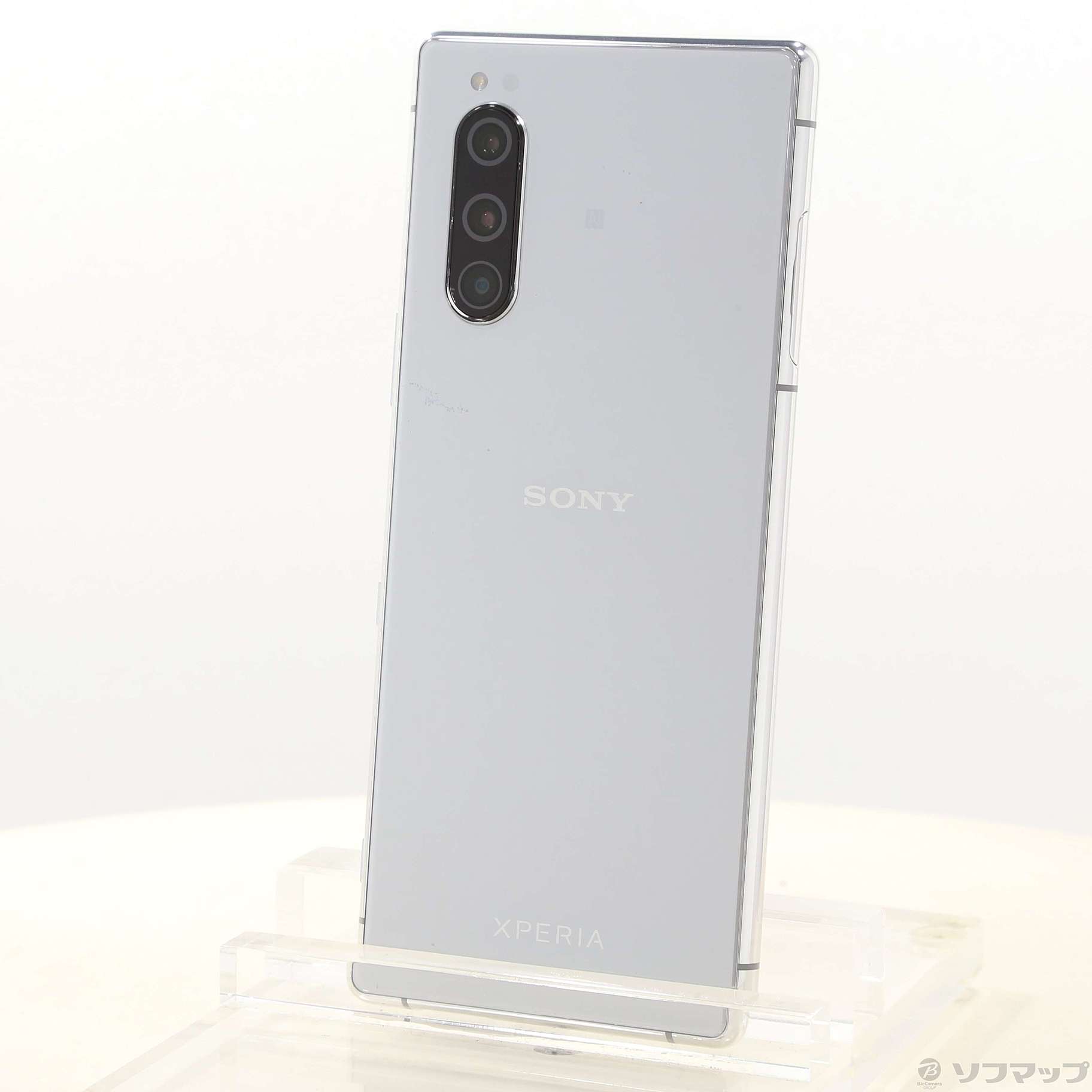 中古品无Xperia 5 64GB灰色901SO SoftBank锁头解除SIM|no邮购是Sofmap