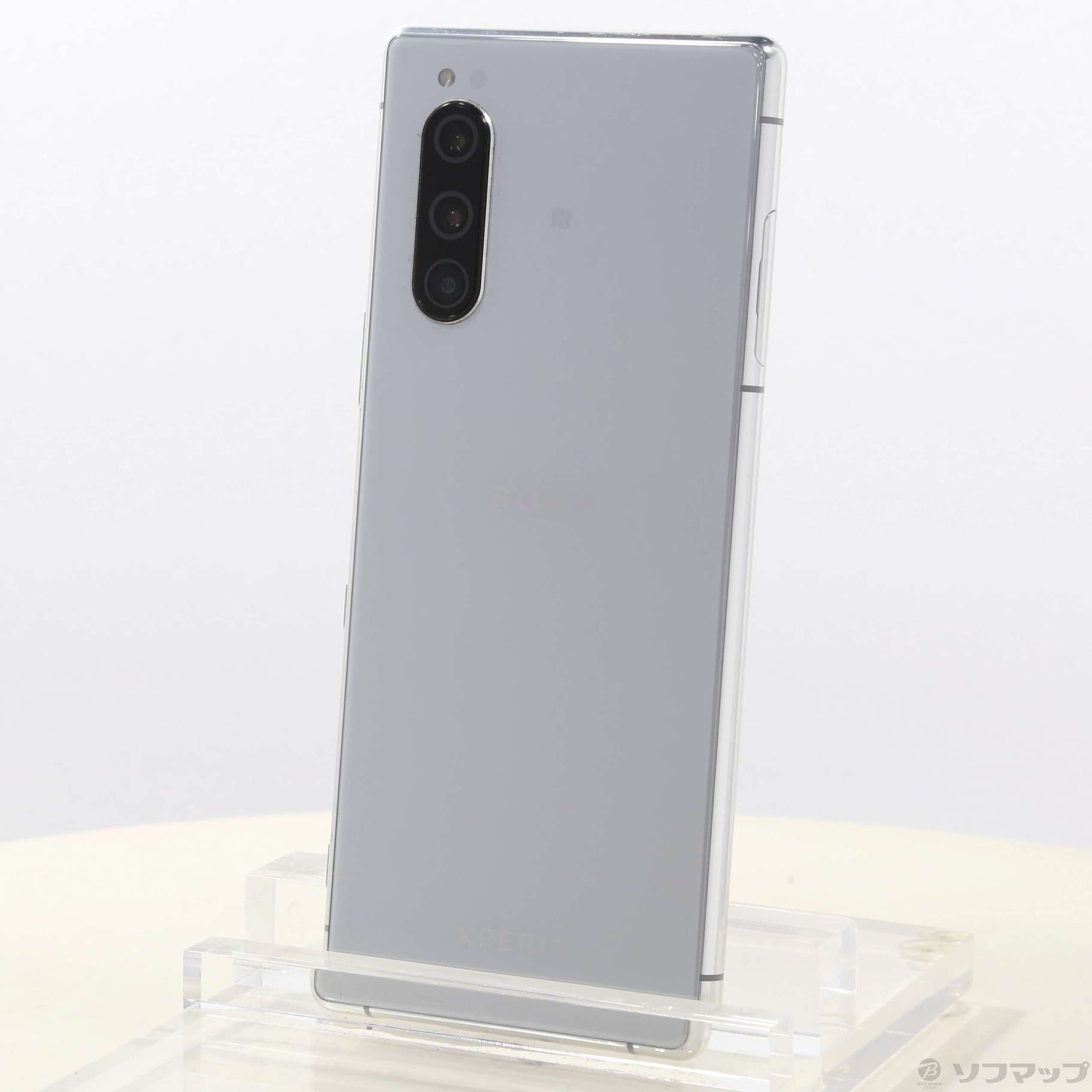 中古】Xperia 5 64GB グレー 901SO SoftBankロック解除SIMフリー ...