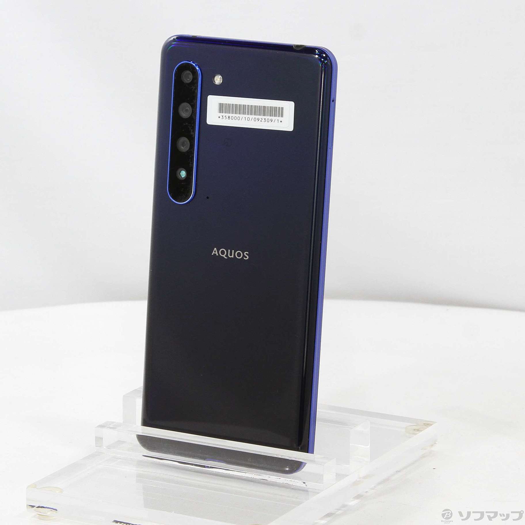 AQUOS R5G SoftBank アースブルー 中古】AQUOS R5G 256GB アースブルー 908SH SoftBank