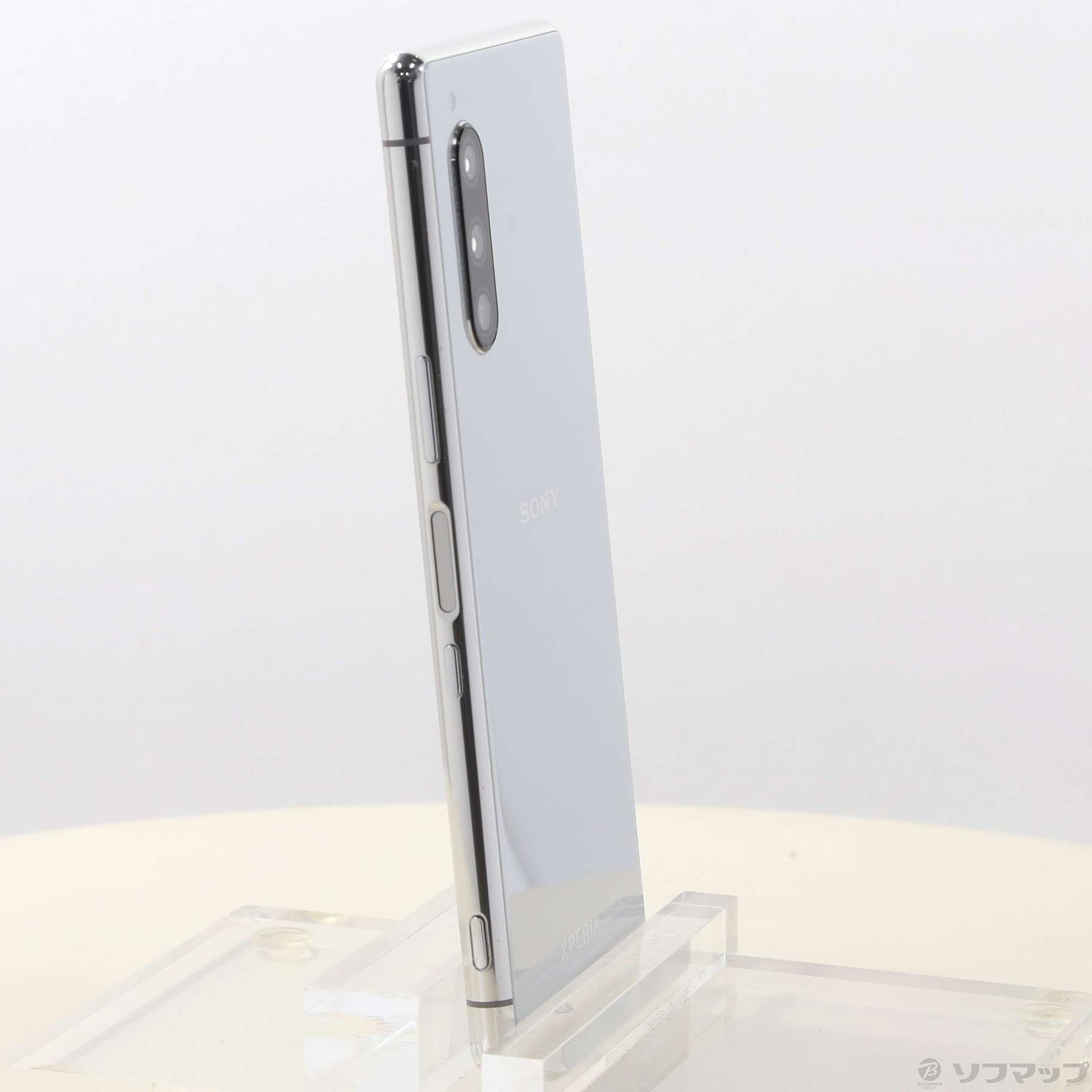 中古】Xperia 5 64GB グレー 901SO SoftBankロック解除SIMフリー