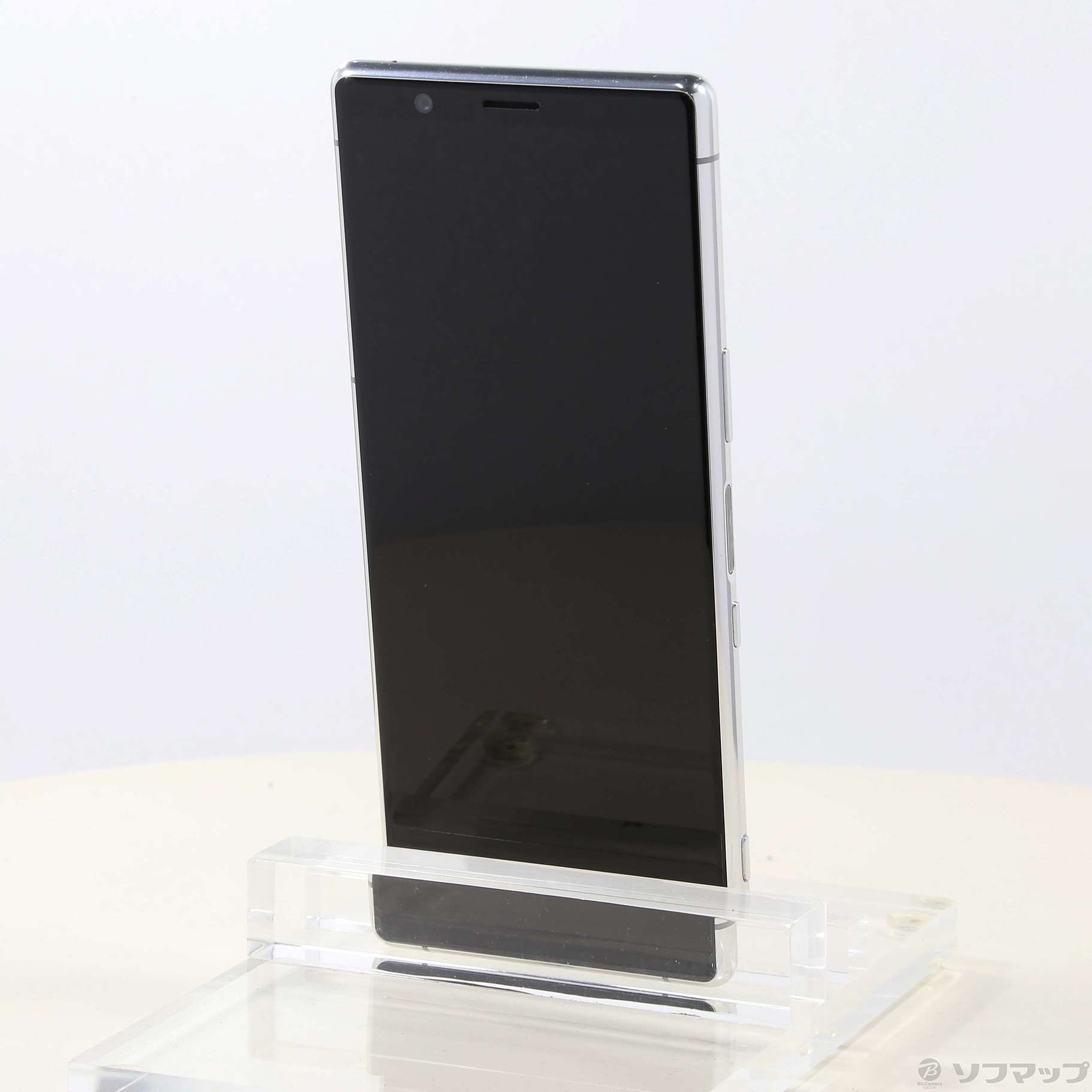 中古】Xperia 5 64GB グレー 901SO SoftBankロック解除SIMフリー