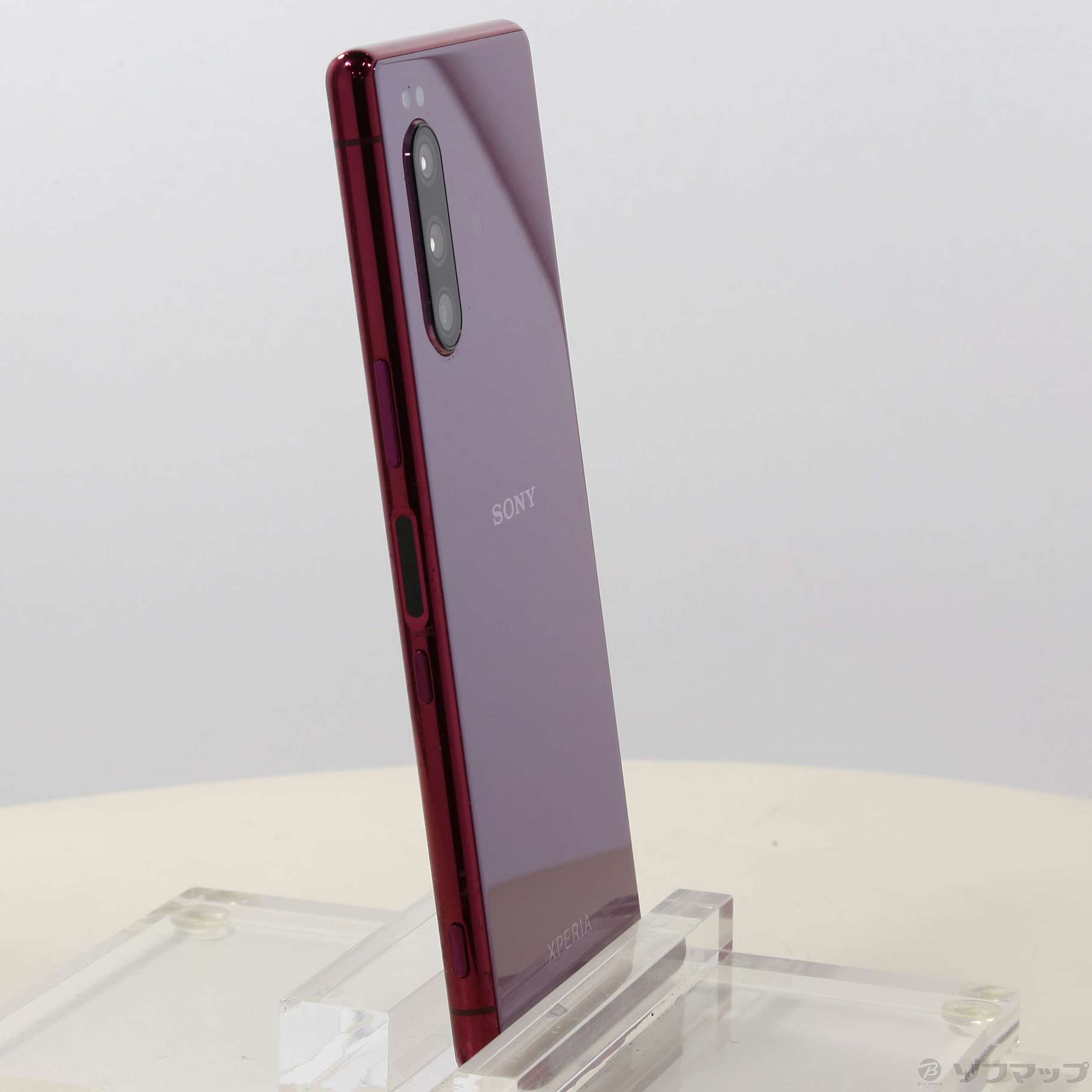 中古】セール対象品 Xperia 5 64GB レッド 901SO SoftBankロック解除