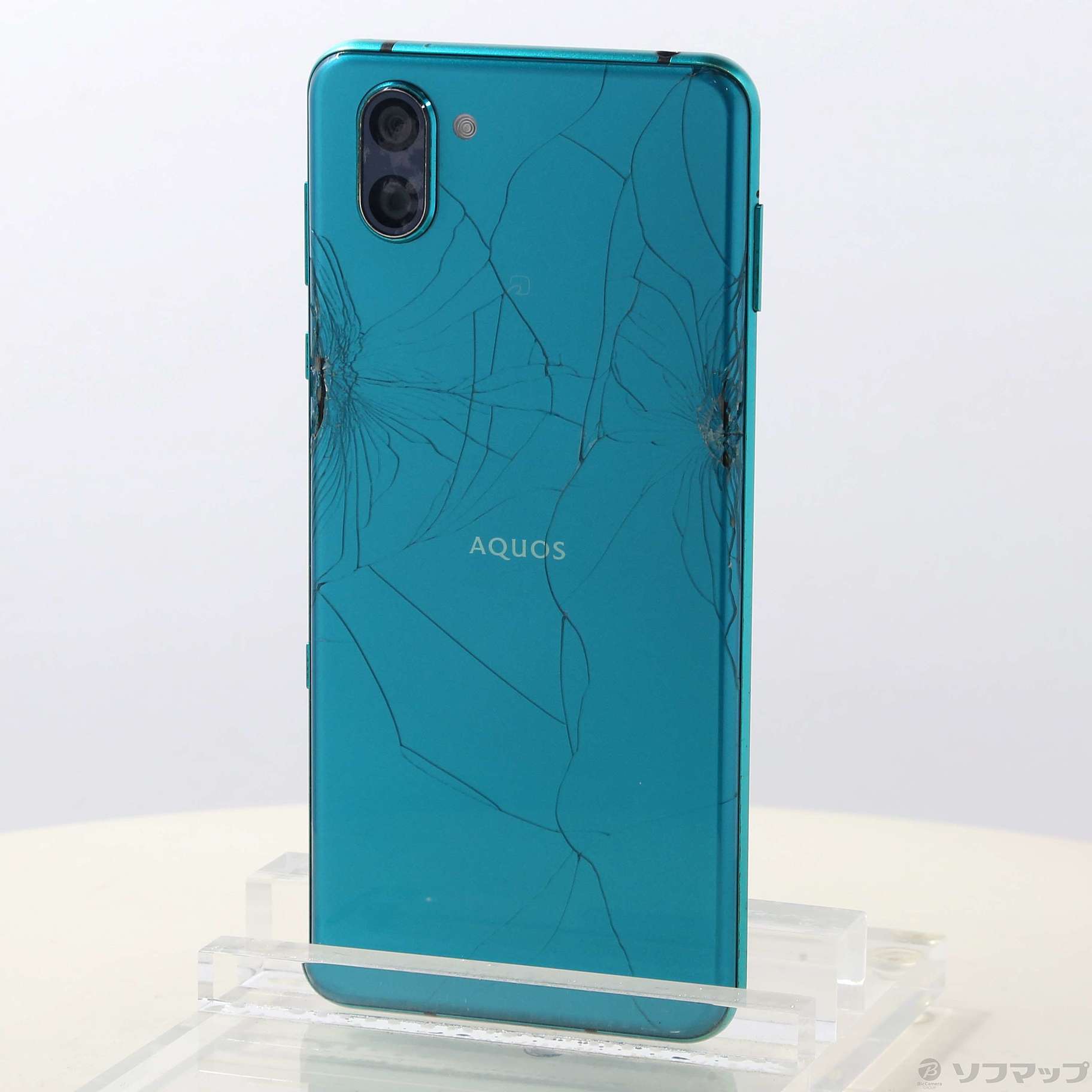 AQUOS R3 128GB エレガントグリーン 808SH SoftBankロック解除SIMフリー