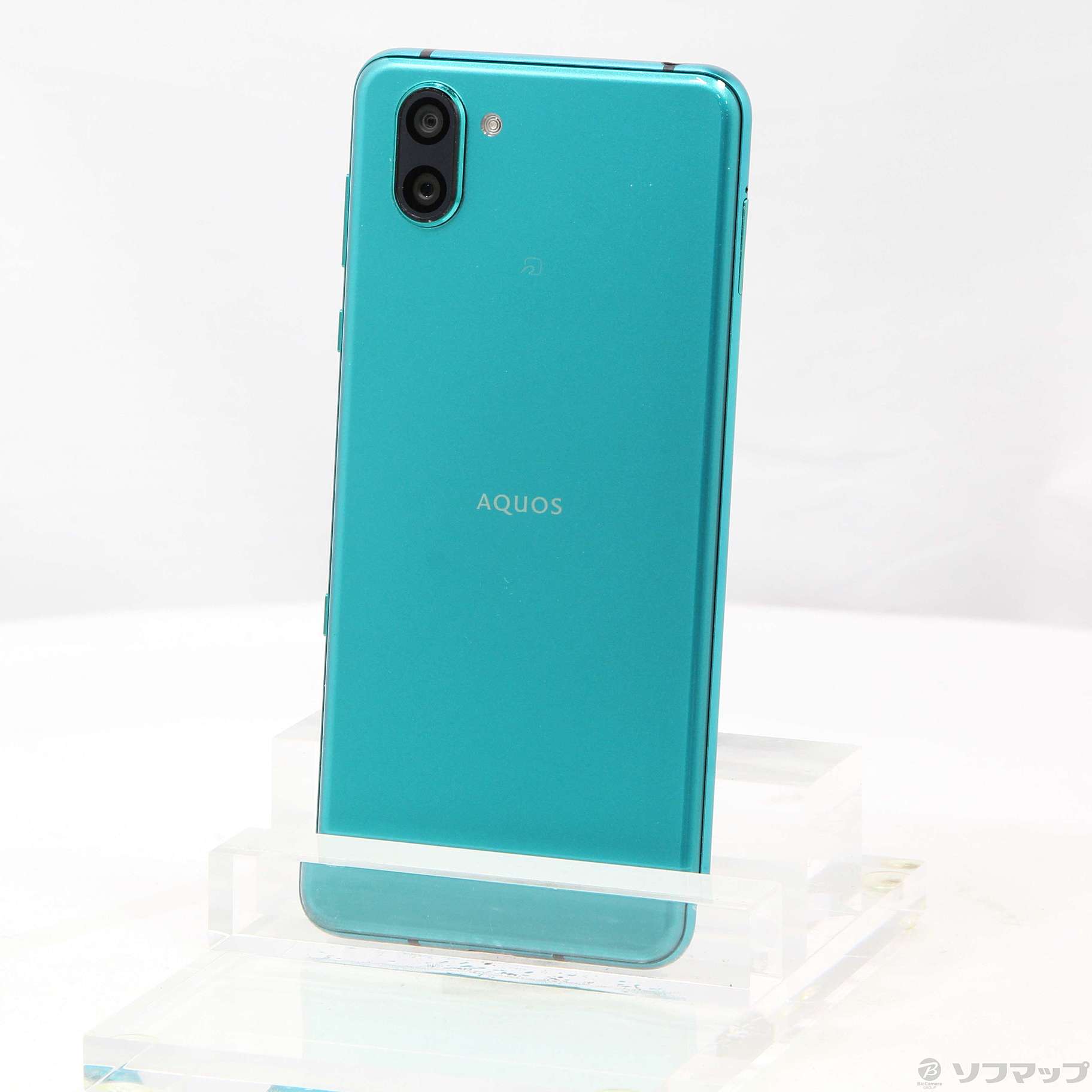 中古】AQUOS R3 128GB エレガントグリーン 808SH SoftBankロック