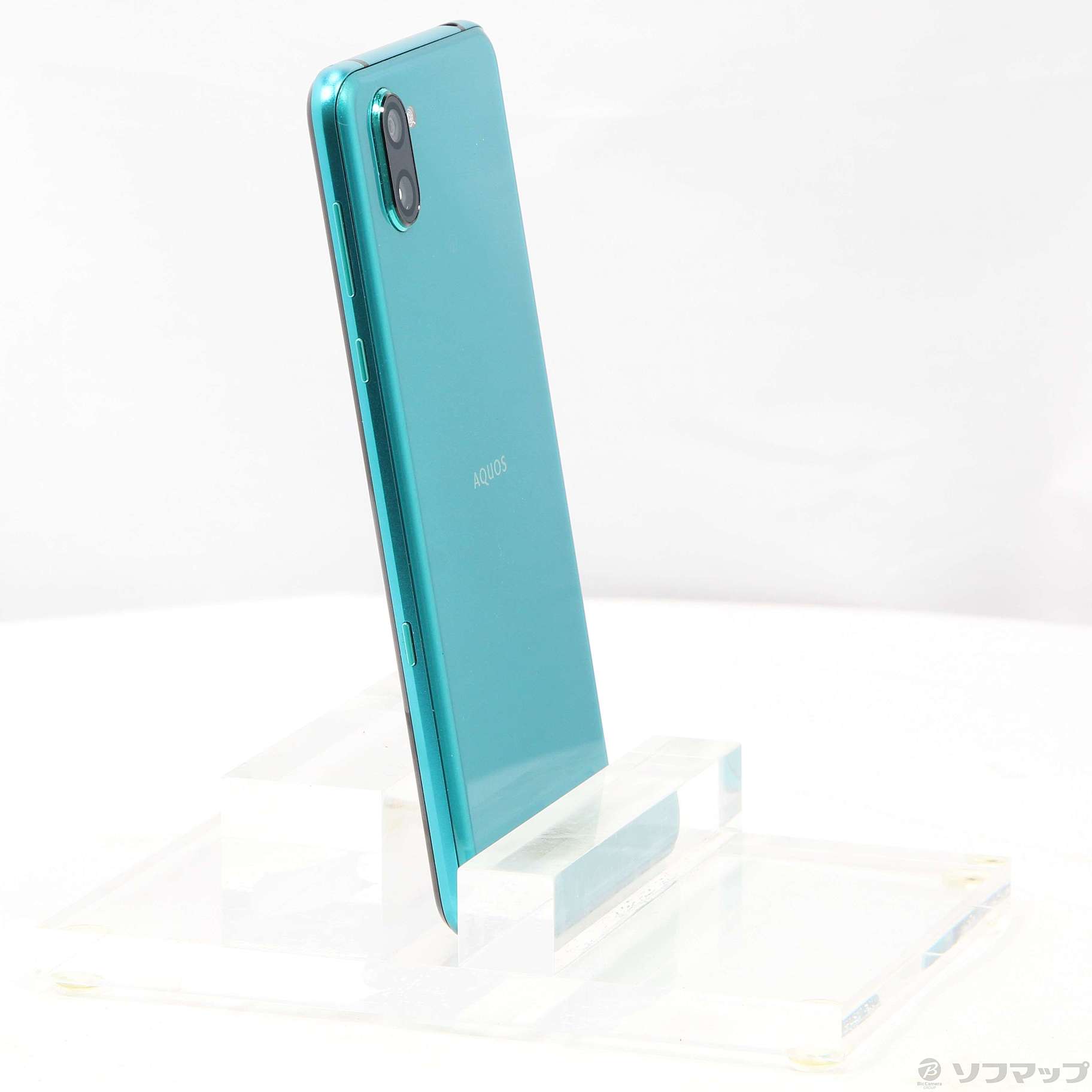 中古】AQUOS R3 128GB エレガントグリーン 808SH SoftBankロック解除