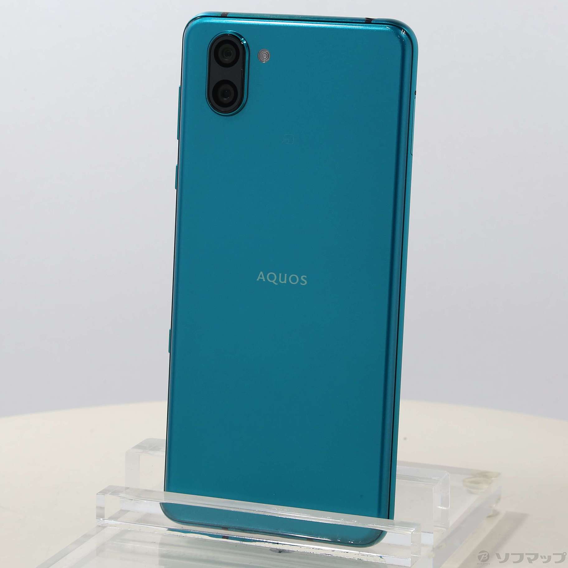 中古】AQUOS R3 128GB エレガントグリーン 808SH SoftBankロック