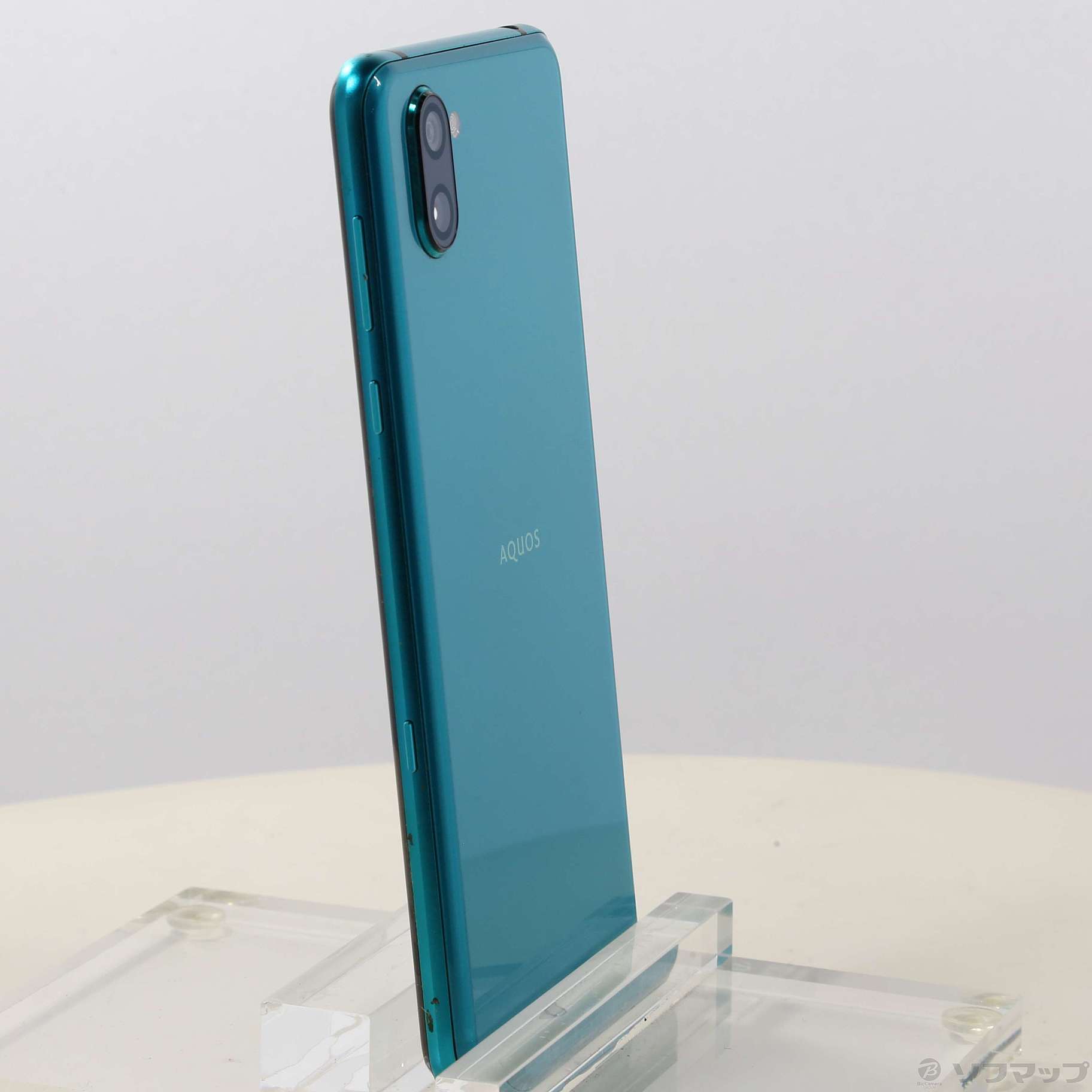 中古】AQUOS R3 128GB エレガントグリーン 808SH SoftBankロック解除