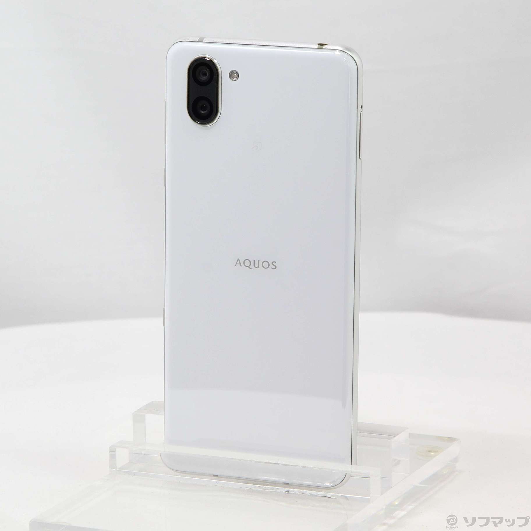 AQUOS R3 プラチナホワイト 128 GB SIMフリー - スマートフォン本体