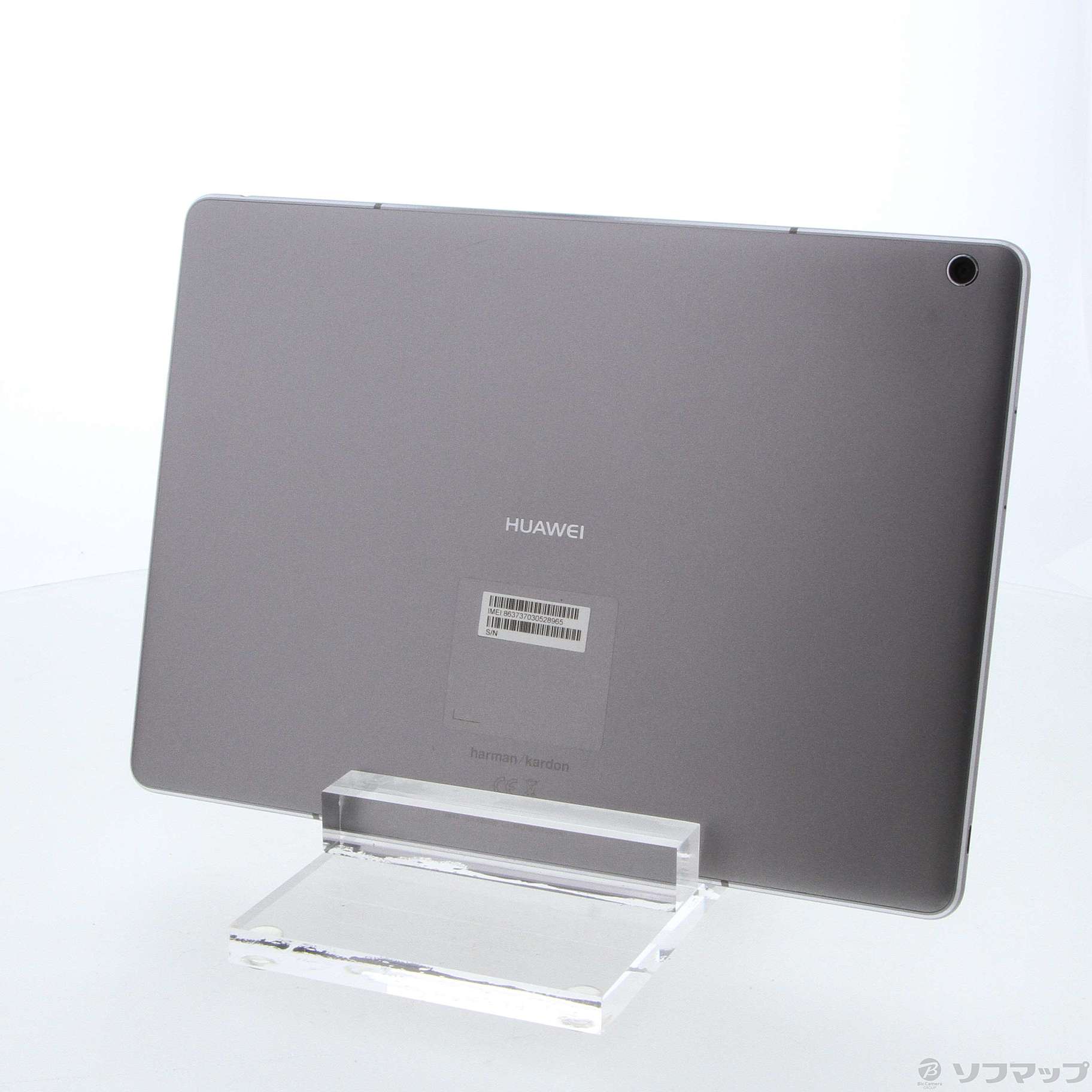 中古】MediaPad M3 Lite 10 32GB スペースグレイ BAH-L09 SIMフリー