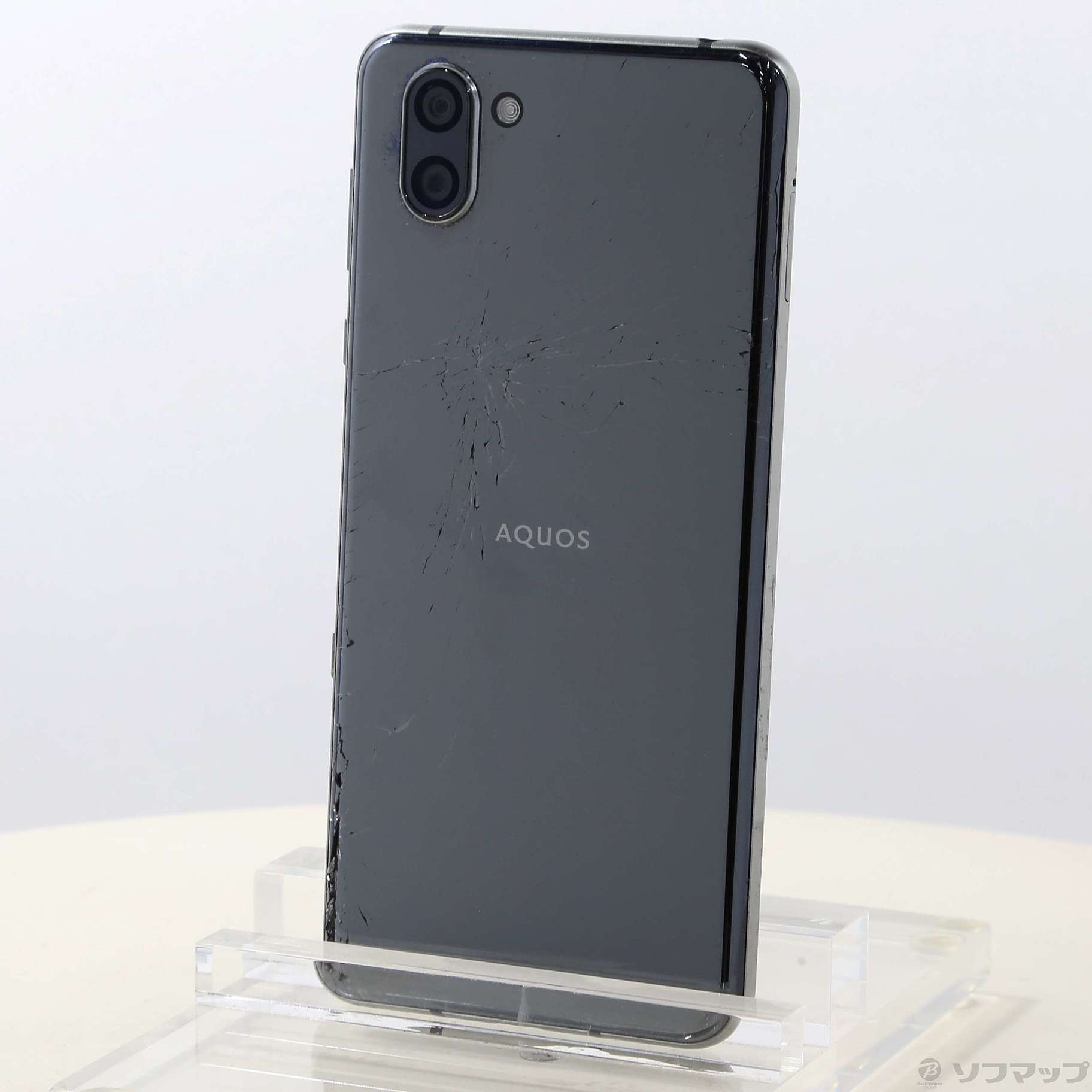 SHARP AQUOS R3 ブラックSIMフリーSoftbank【シムフリー】aquosr3 ...