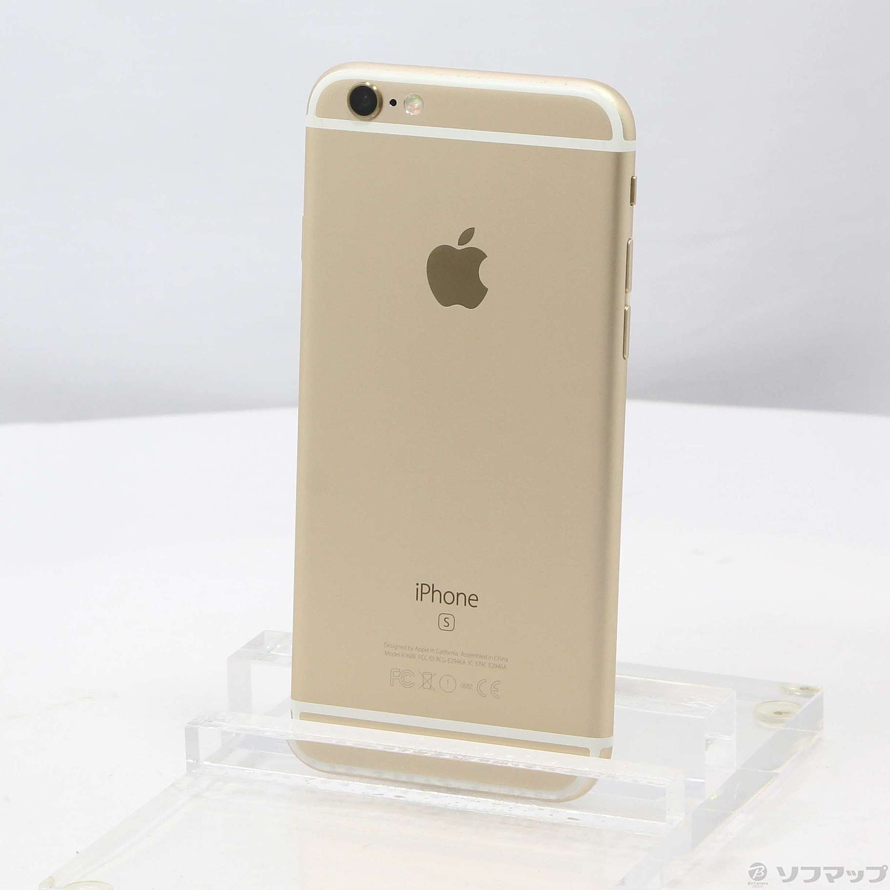 中古】iPhone6s 64GB ゴールド MKQQ2J／A SIMフリー [2133044461402