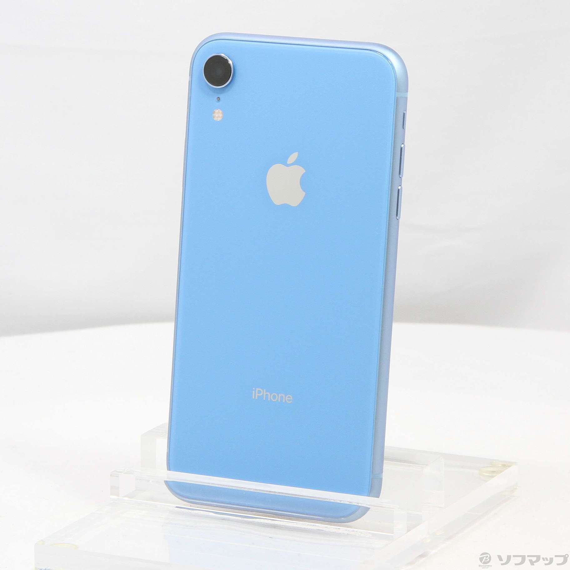 中古】iPhoneXR 64GB ブルー MT0E2J／A SoftBank [2133044464618