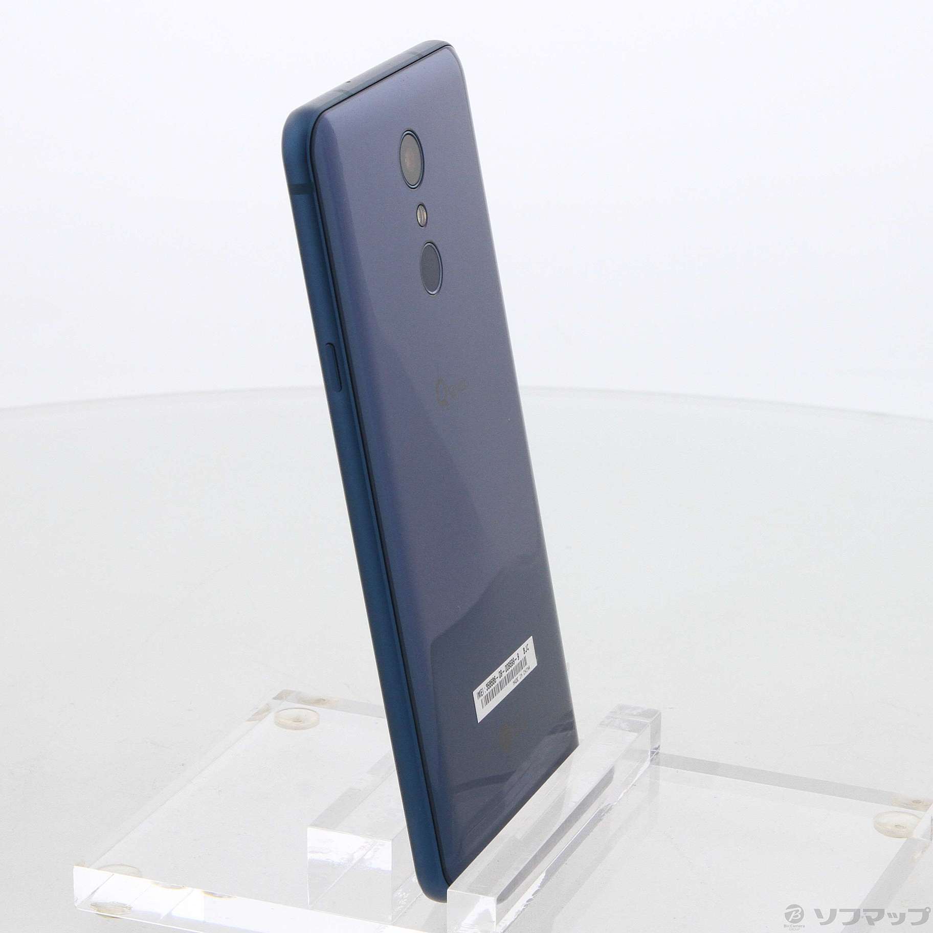 中古】LG Q Stylus ジャパネット版 32GB ブルー LGWAD Y!mobile