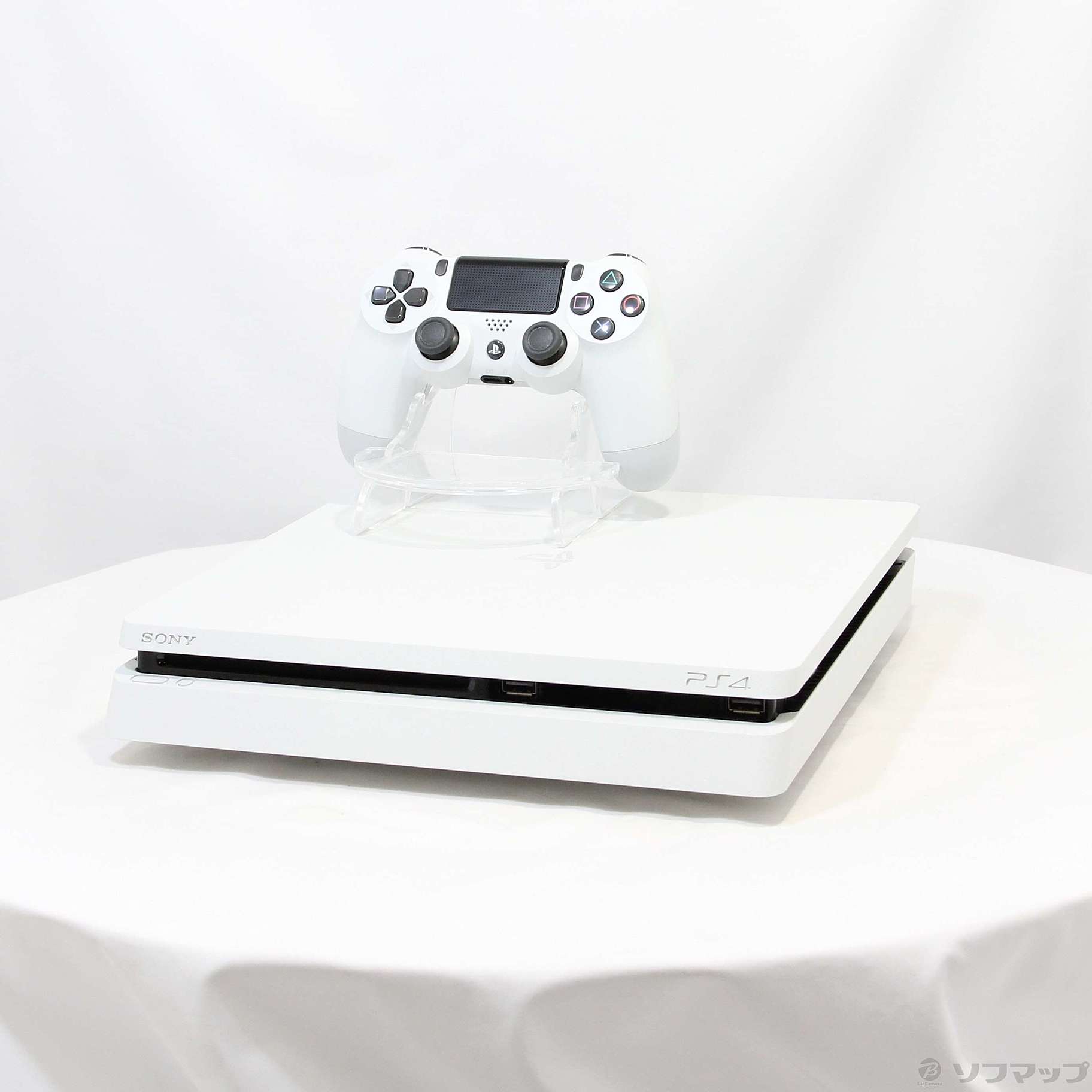 中古】PlayStation 4 グレイシャー・ホワイト 500GB ◇12/23(金)値下げ