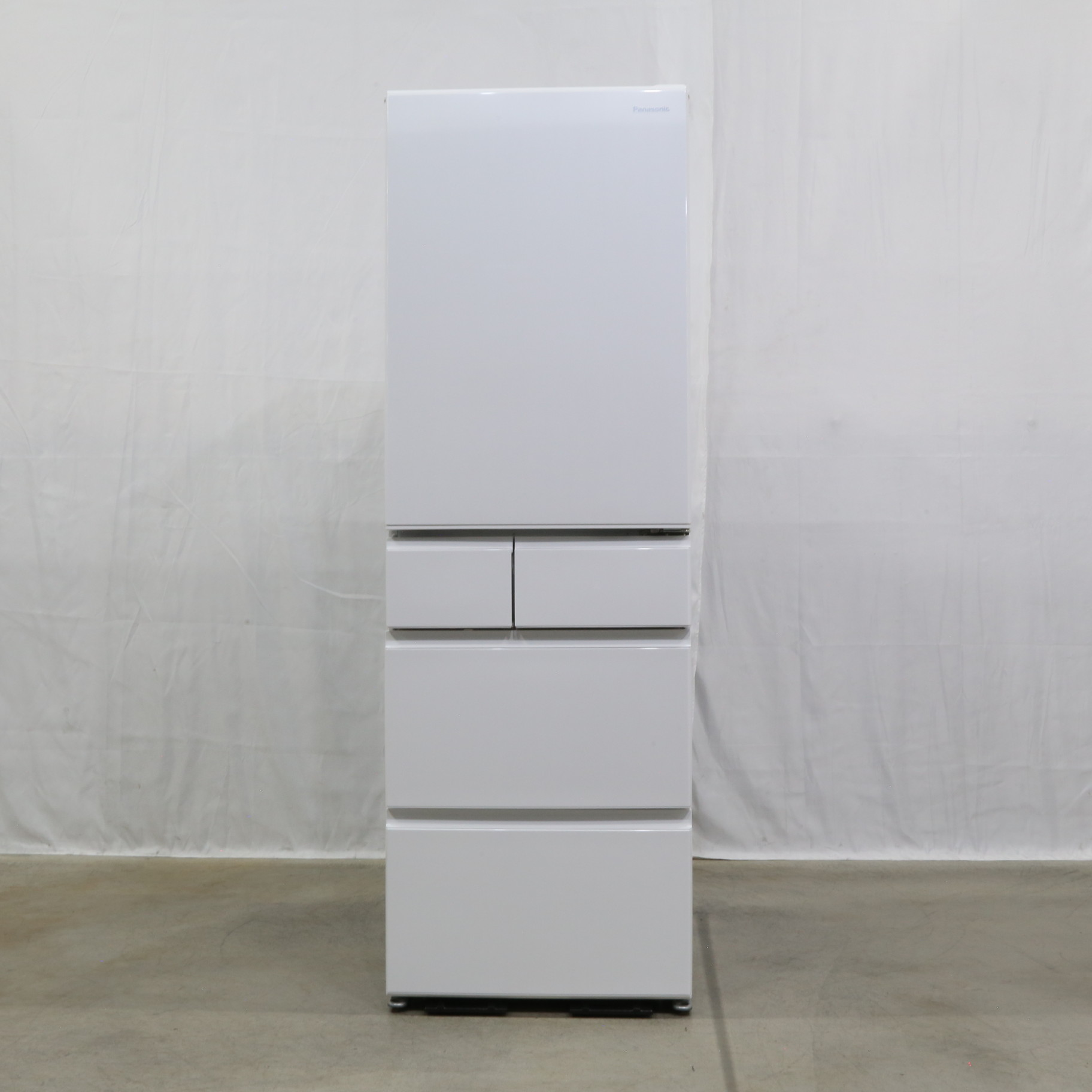 中古】〔展示品〕 冷蔵庫 EXタイプ ハーモニーホワイト NR-E418EX-W