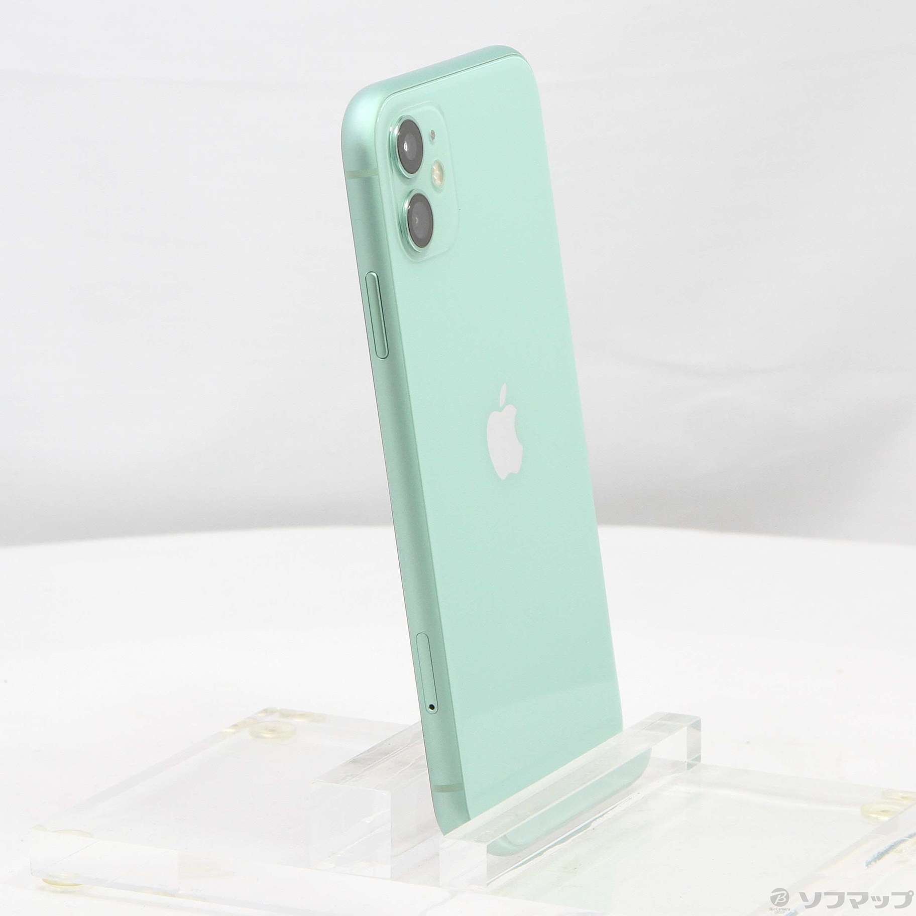 中古】iPhone11 128GB グリーン MWM62J／A SIMフリー ◇01/02(月