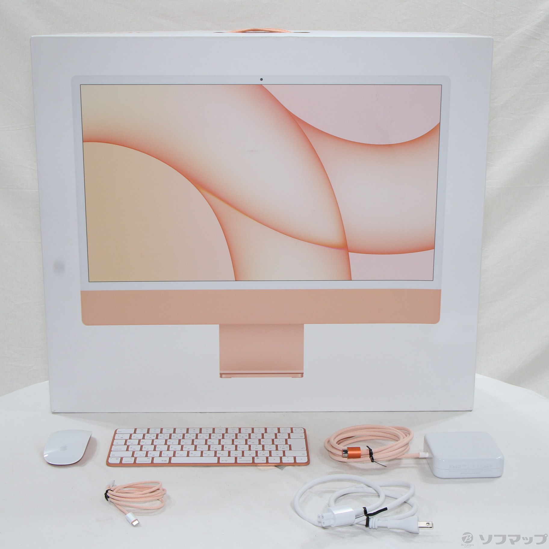 中古】iMac 24-inch Mid 2021 Z133 Apple M1 8コアCPU_8コアGPU 16GB 