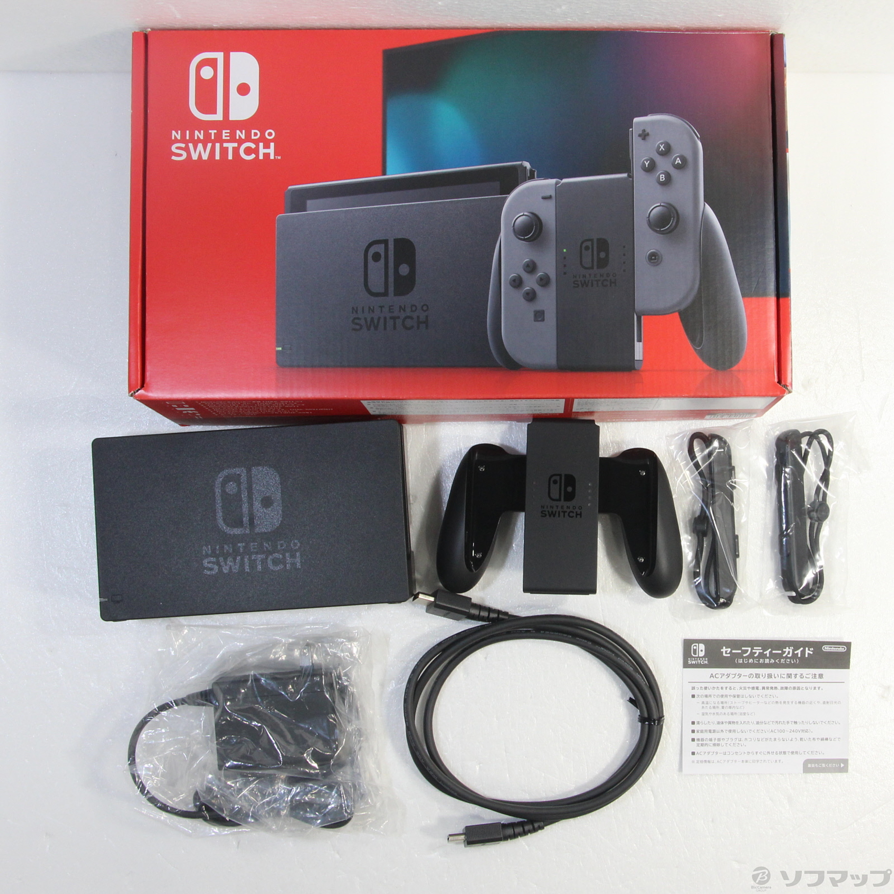 Nintendo Switch グレー　2019年8月新モデル　任天堂 ニンテン