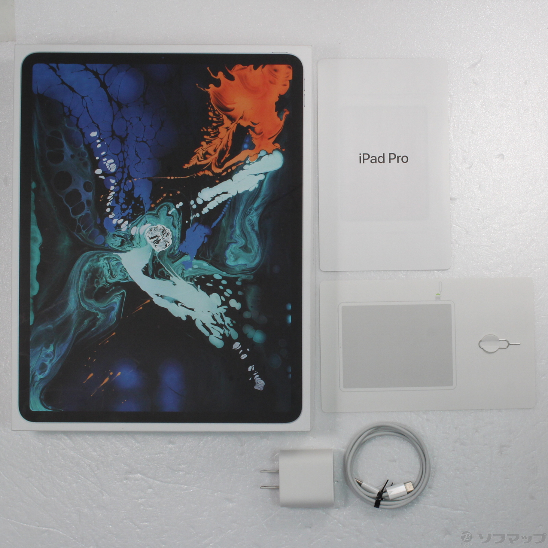 中古】iPad Pro 12.9インチ 第3世代 256GB シルバー MTJ62J／A SIM