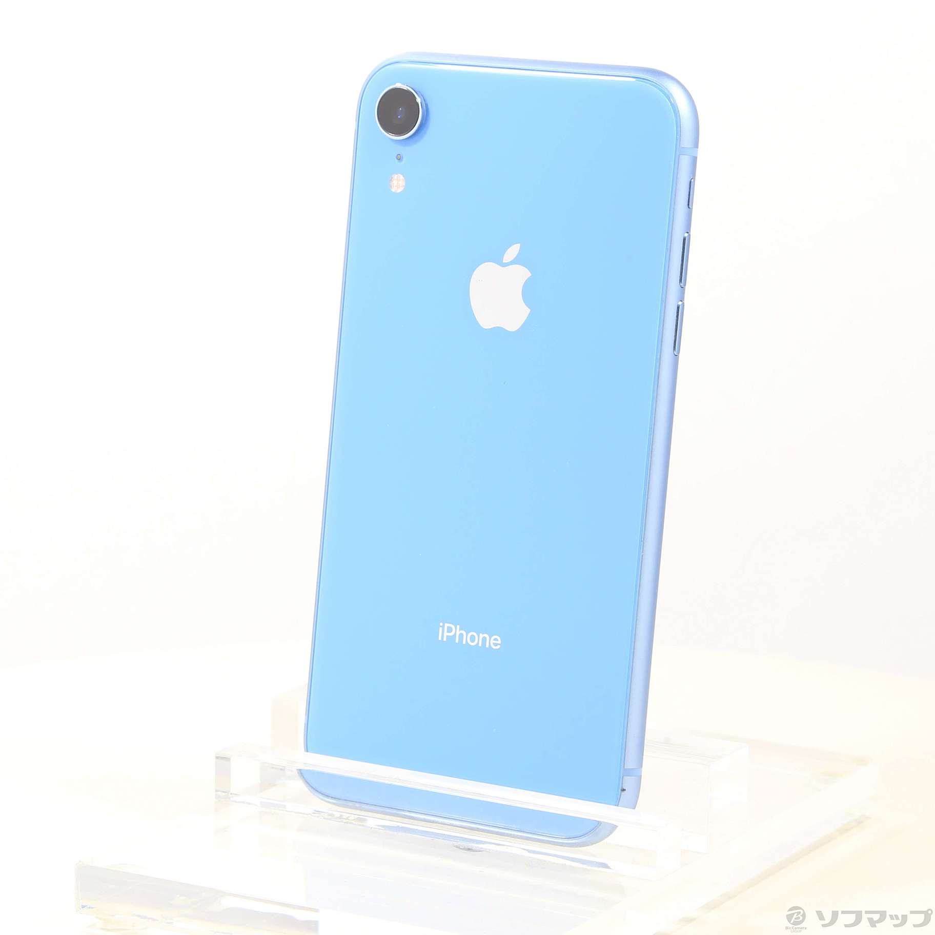 中古】iPhoneXR 128GB ブルー MT0U2J／A SoftBank [2133044526347