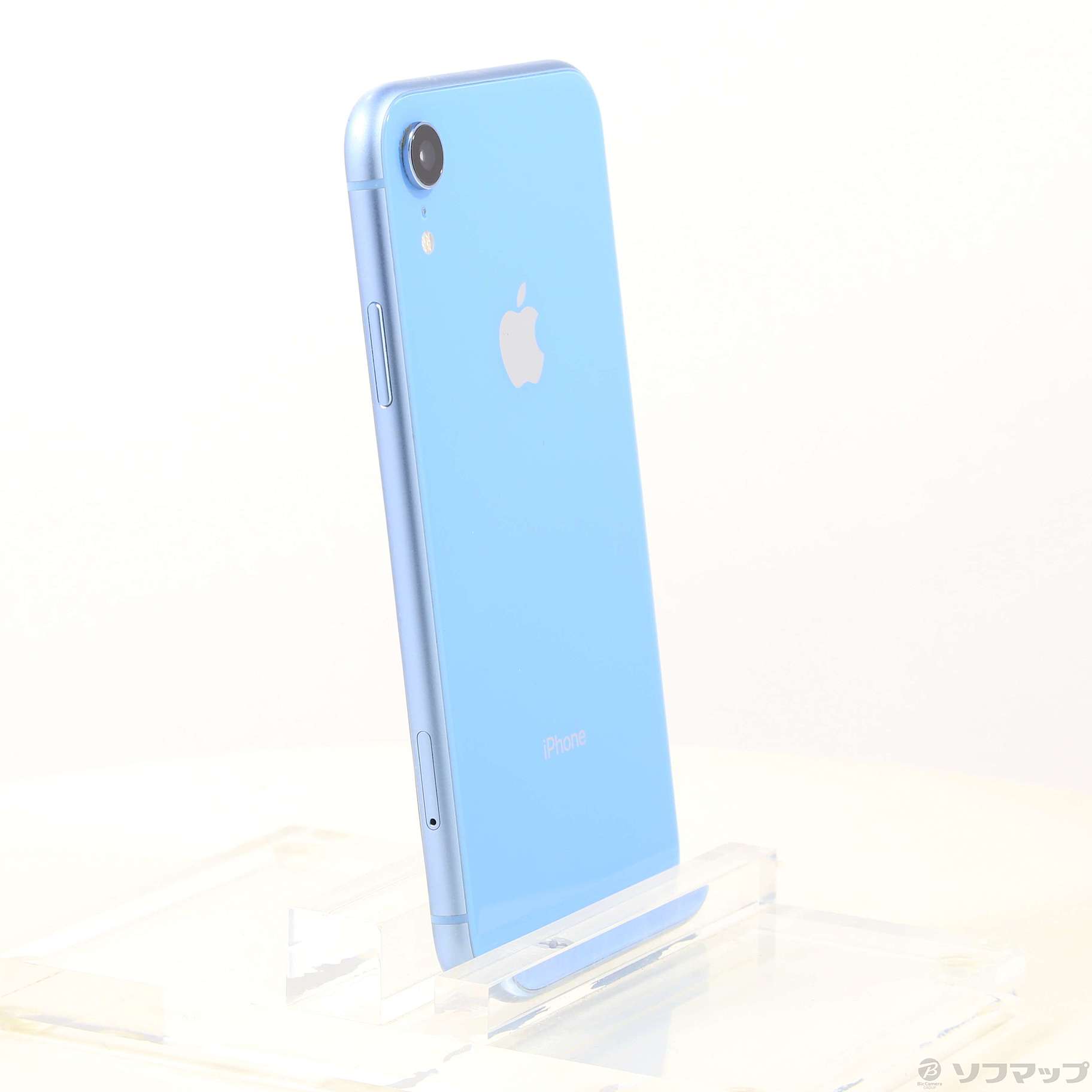 中古】iPhoneXR 128GB ブルー MT0U2J／A SoftBank [2133044526347