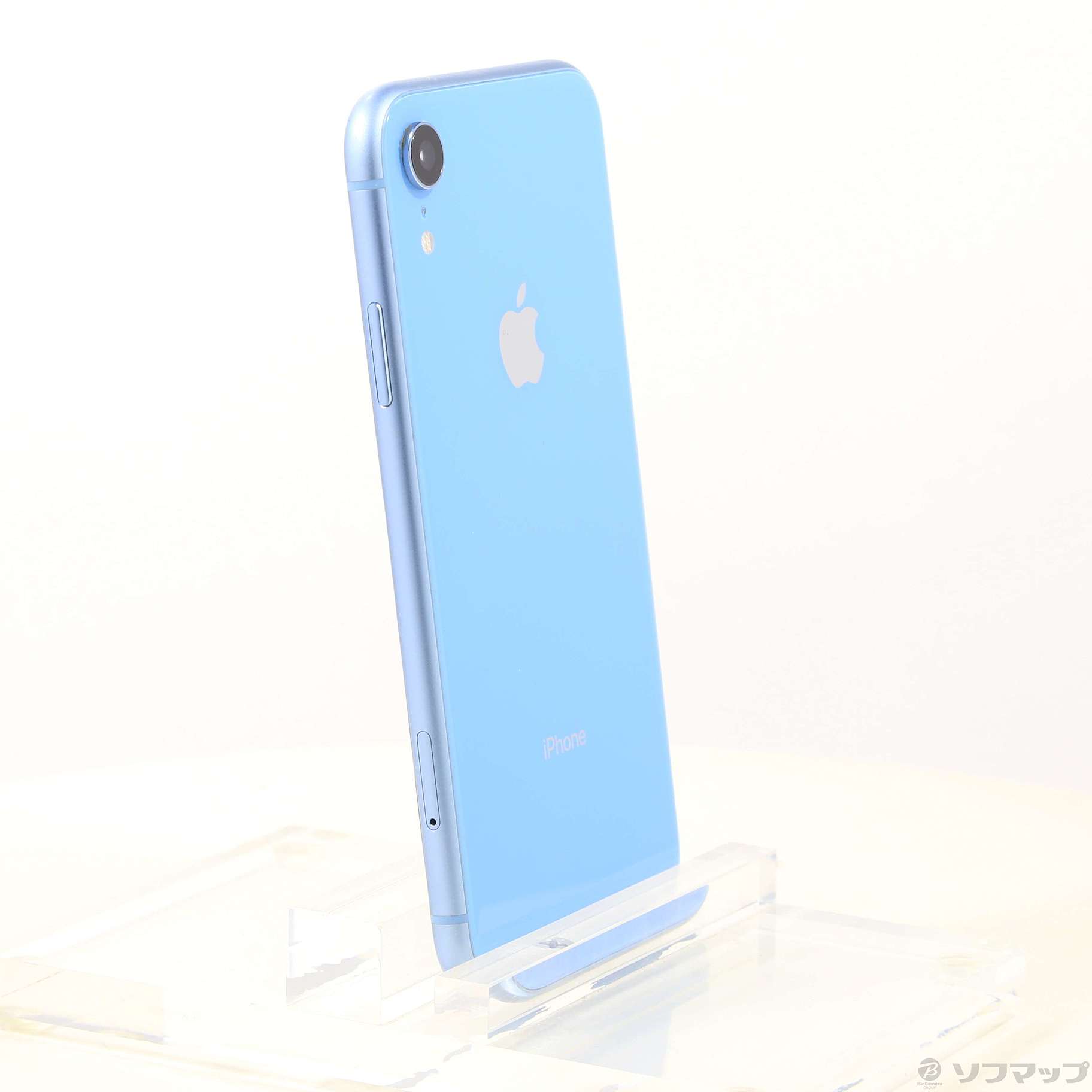 中古】iPhoneXR 128GB ブルー MT0U2J／A SoftBank