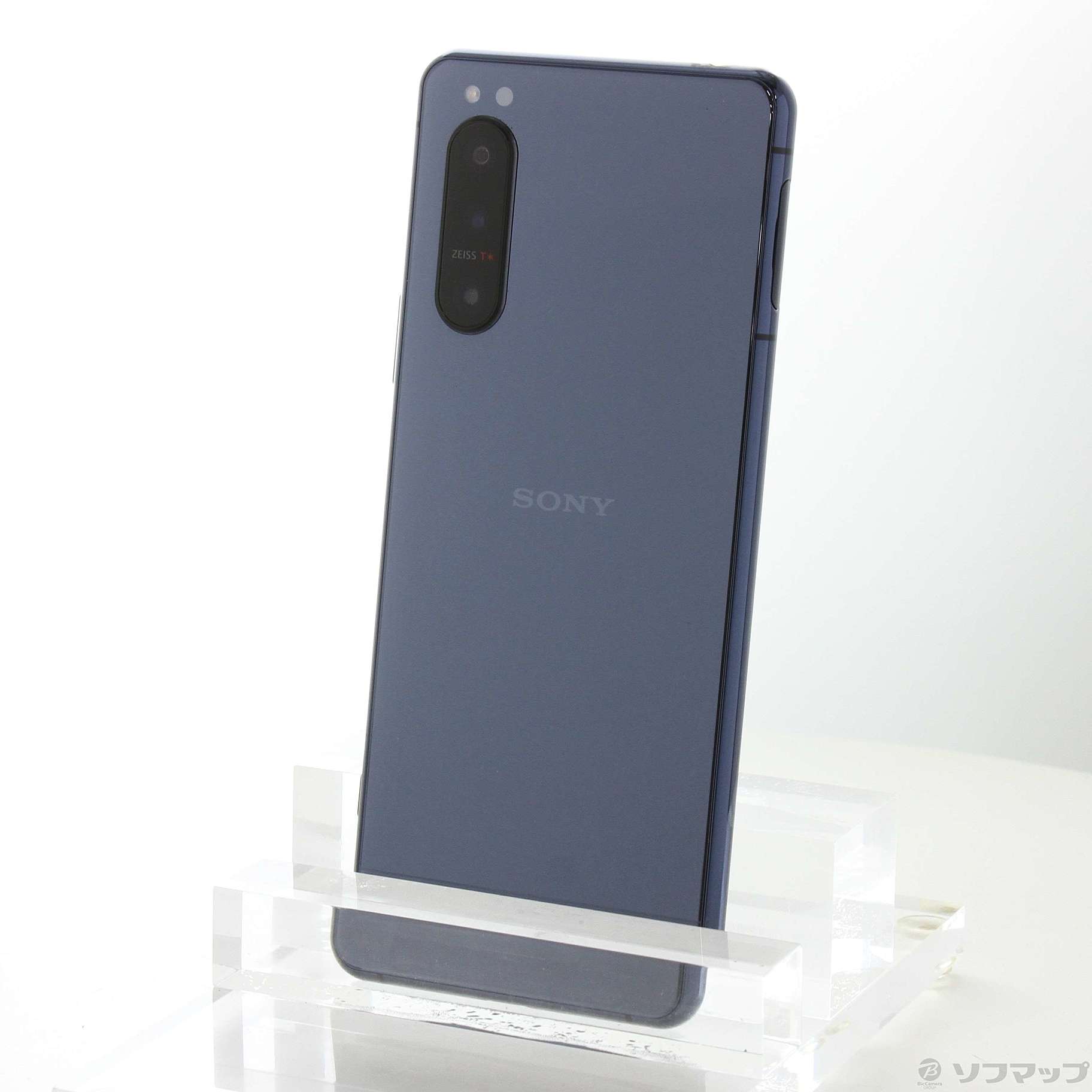 中古】Xperia 5 II 128GB ブルー SOG02 auロック解除SIMフリー