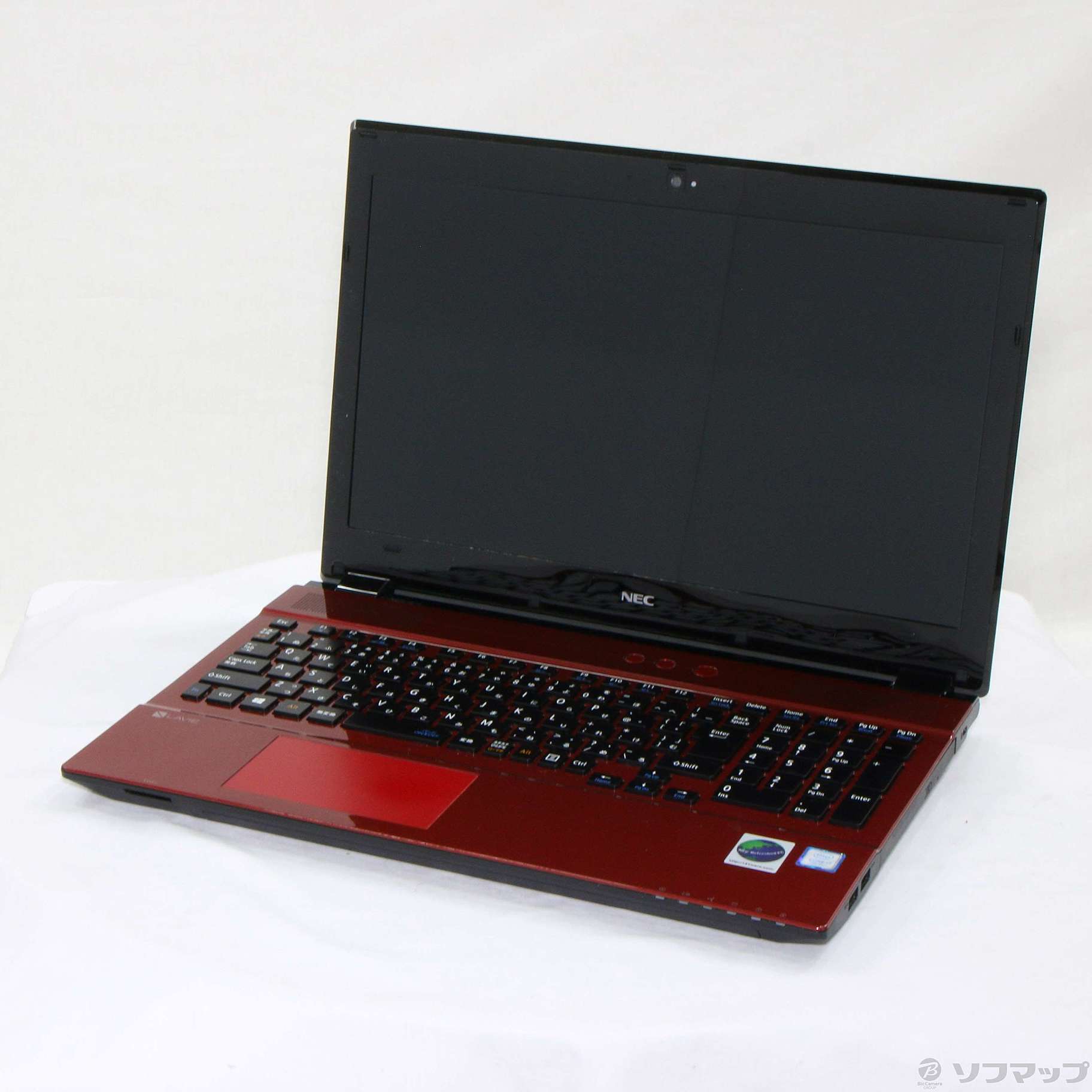 NEC LaVie PC-LS450JS6Rレッド ノートPC 本体 鮮やかレッド NECノート Lavie LS マウス付き NEC LaVie PC-LS450JS6R