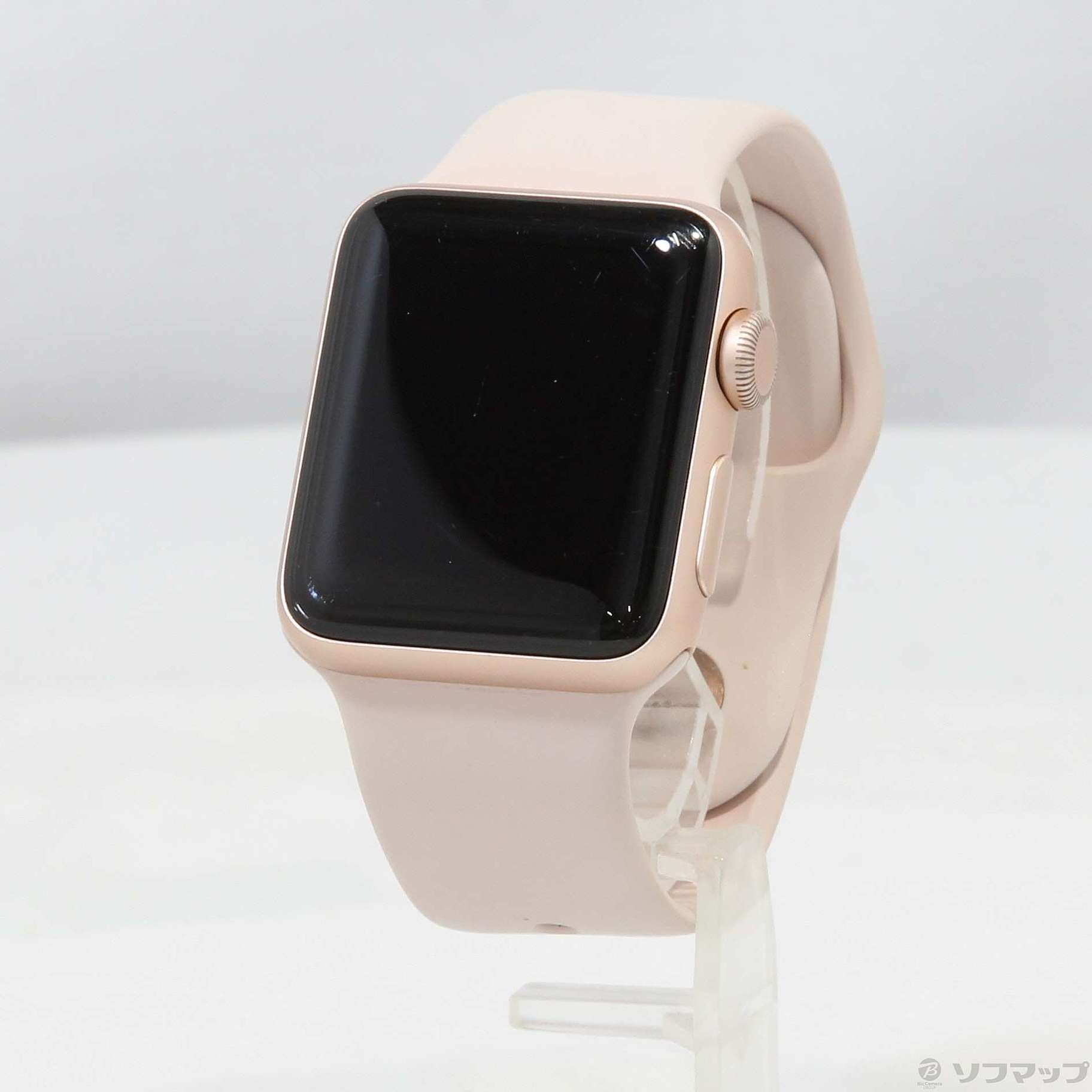 中古】Apple Watch Series 3 GPS 38mm ゴールドアルミニウムケース