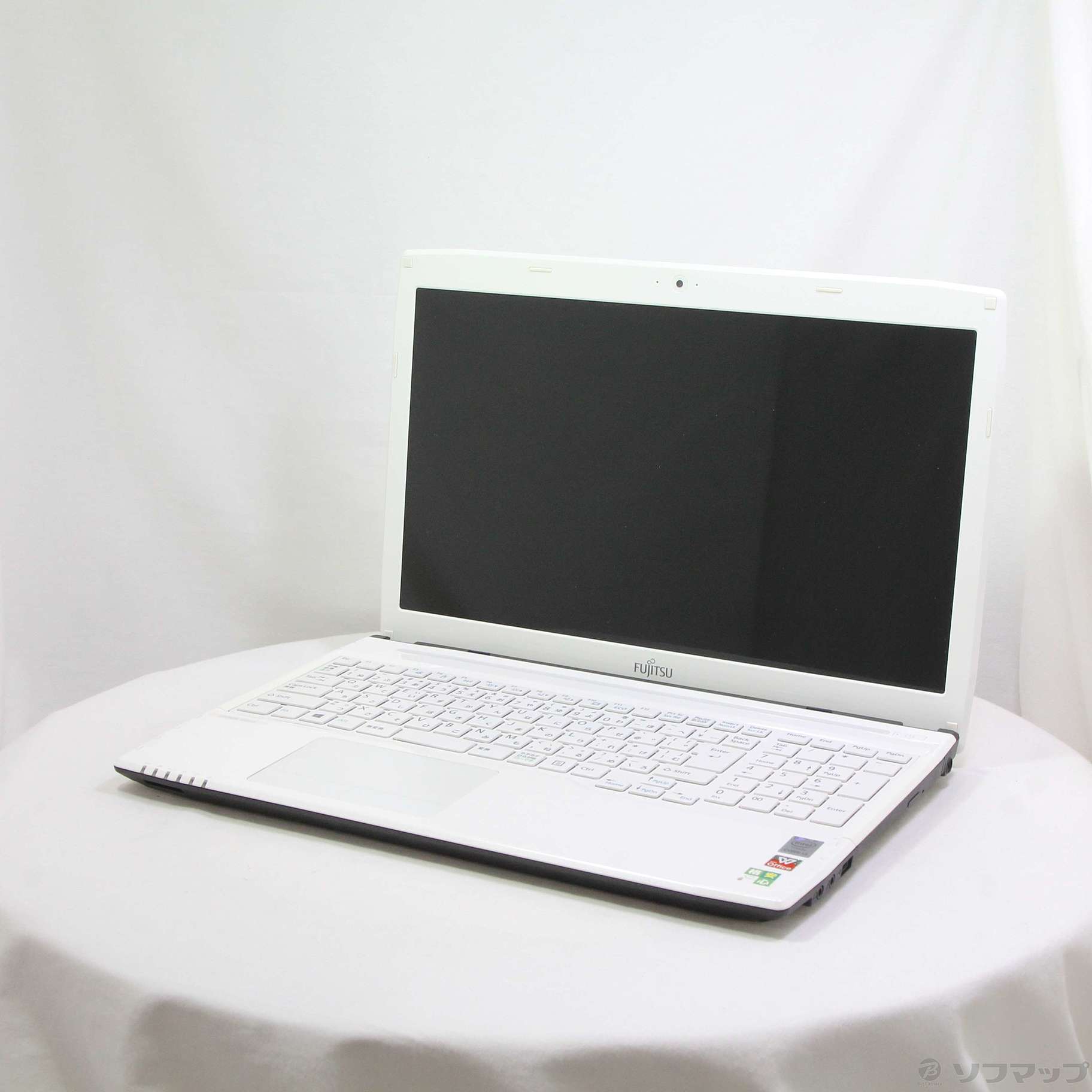 ノートパソコン LIFE BOOK AH 45⁄S 富士通ノートPC ホワイト LIFEBOOK